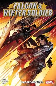 FALCON & WINTER SOLDIER: CUT OFF ONE HEAD used book depot