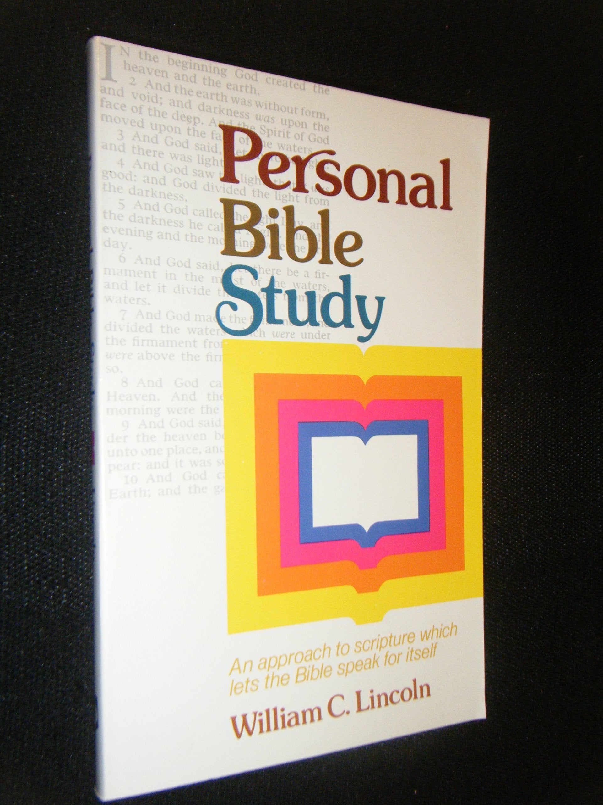 Personal Bible Study used book depot