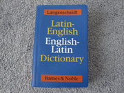 Langenscheidt Latin-English English-Latin Dictionary used book depot
