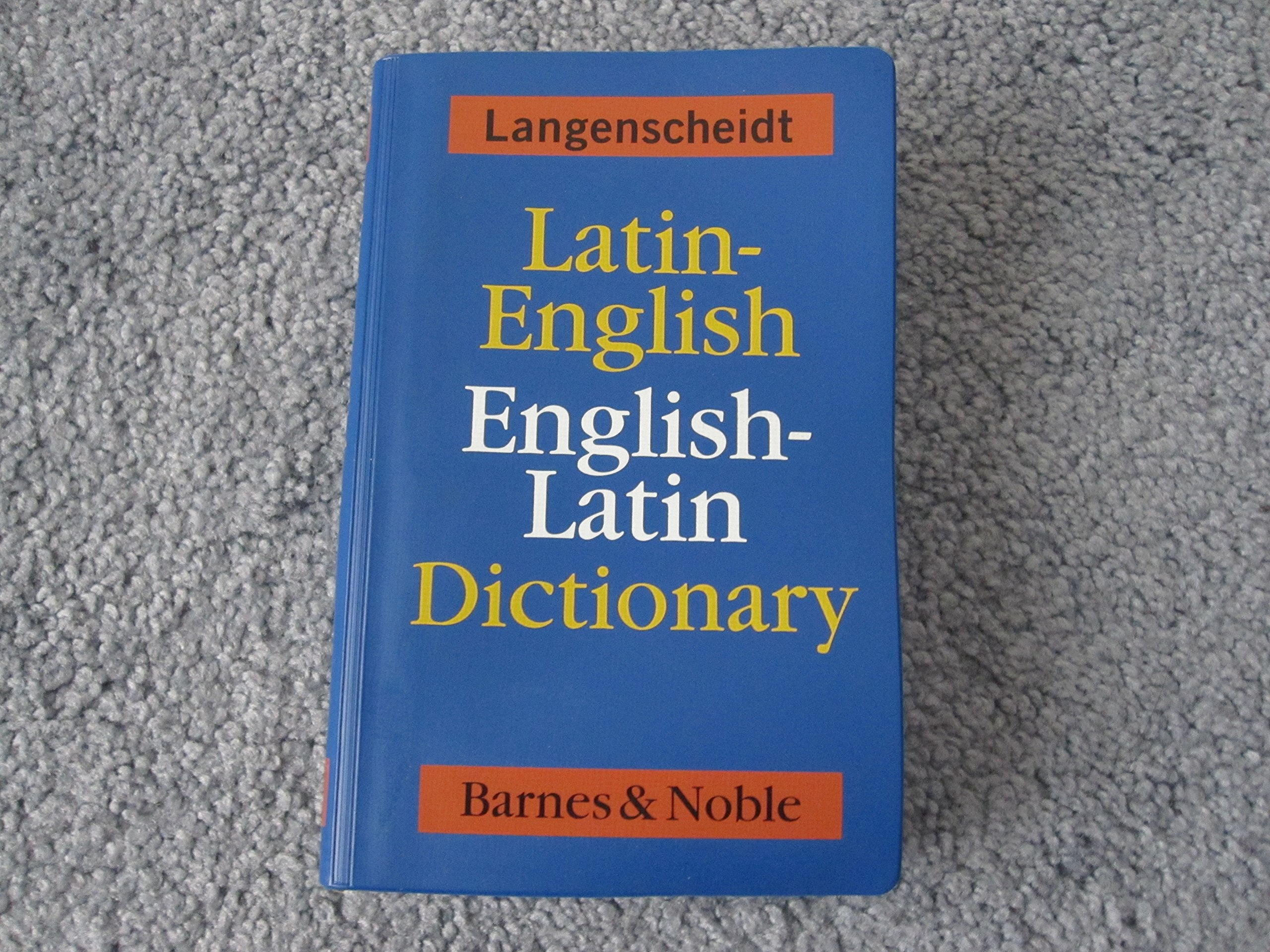 Langenscheidt Latin-English English-Latin Dictionary used book depot