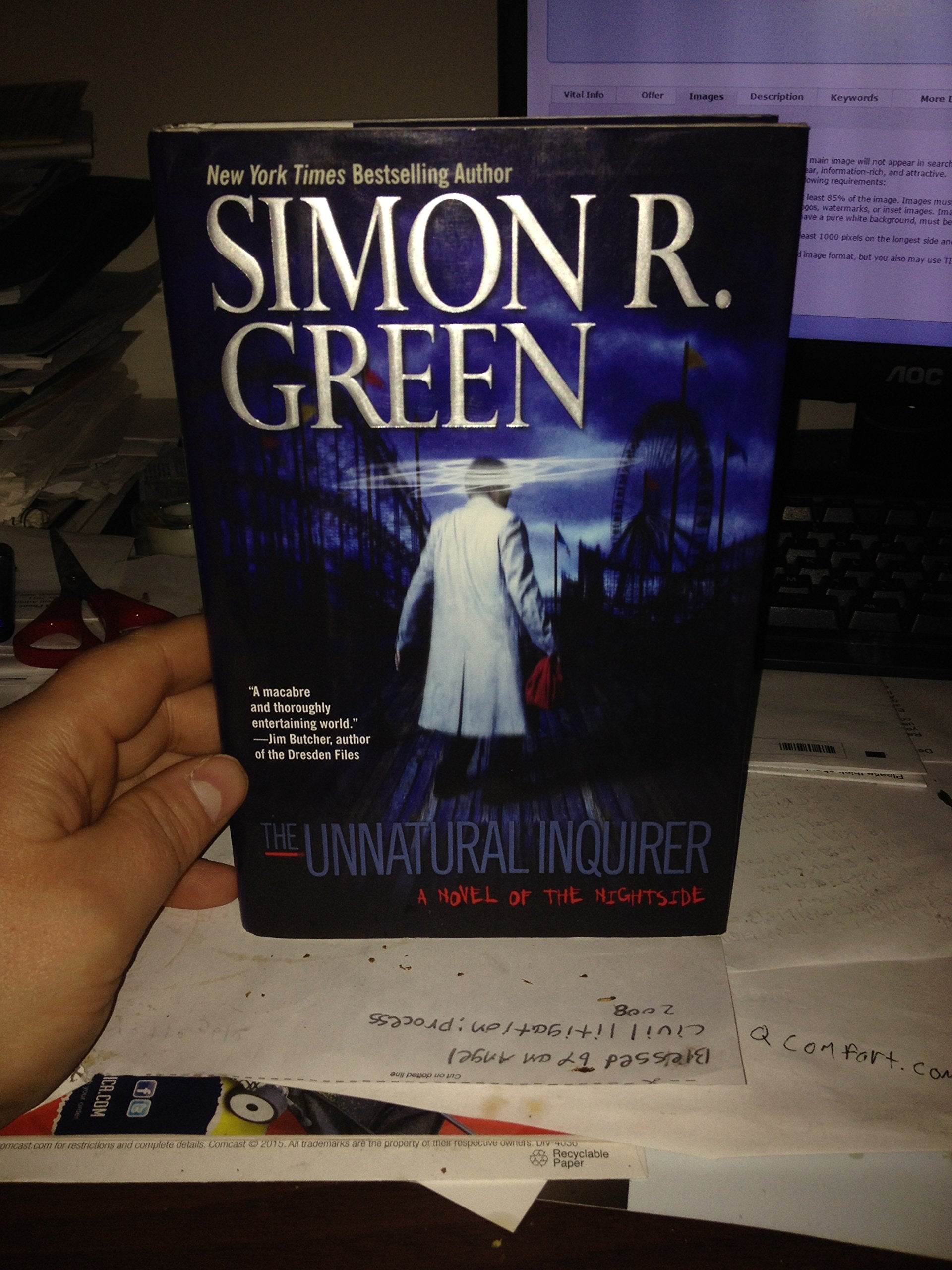The Unnatural Inquirer (Nightside, Book 8) used book depot