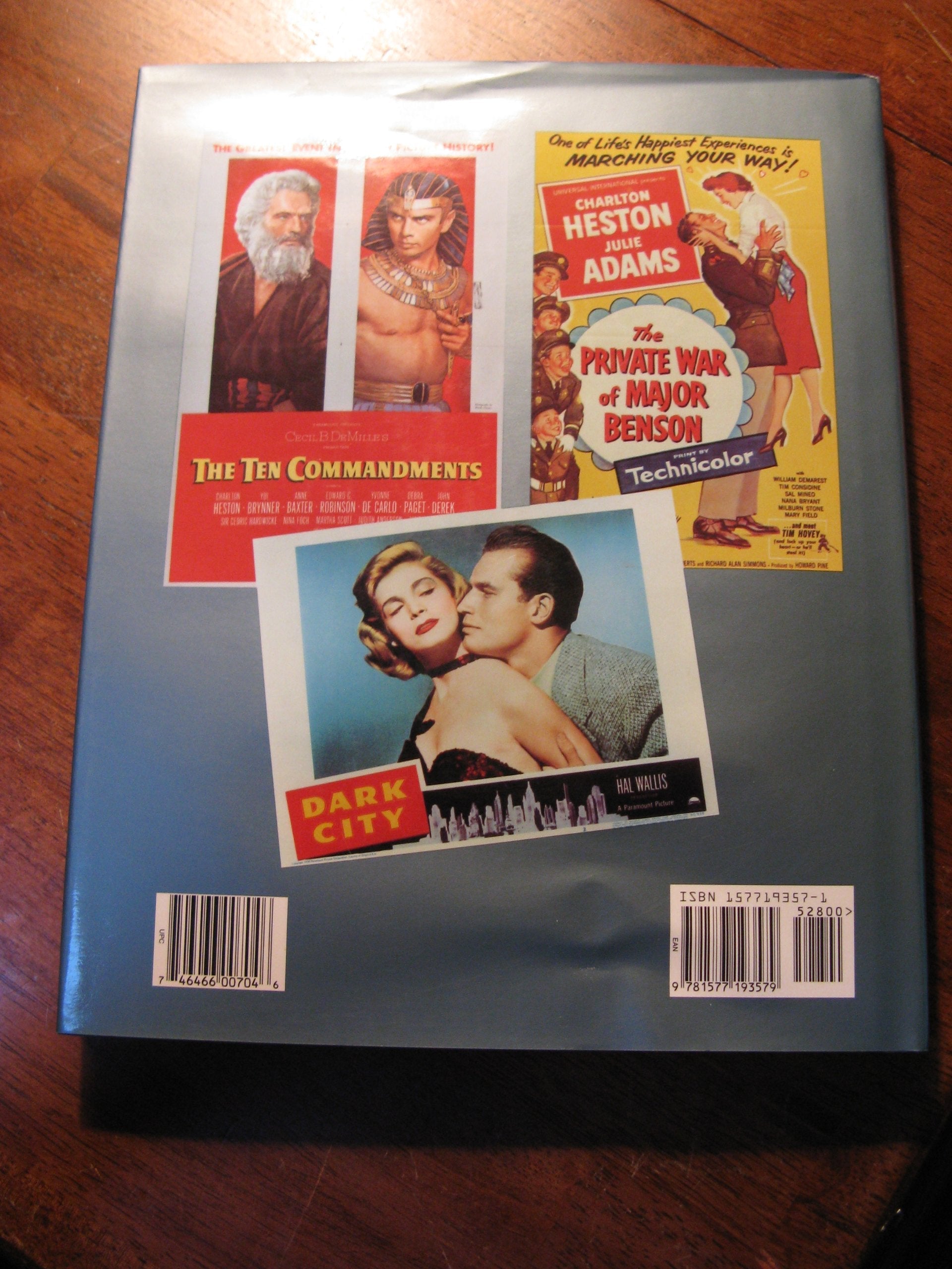 Charlton Heston's Hollywood: 50 Years in American Film used book depot