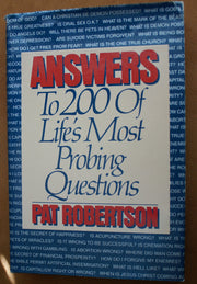 Answers to 200 of Life's Most Probing Questions used book depot