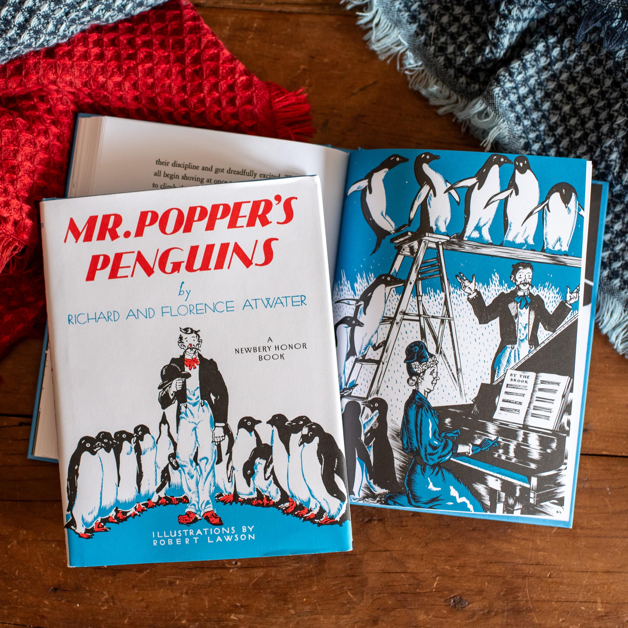 Mr. Popper's Penguins (Newbery Honor Book) used book depot
