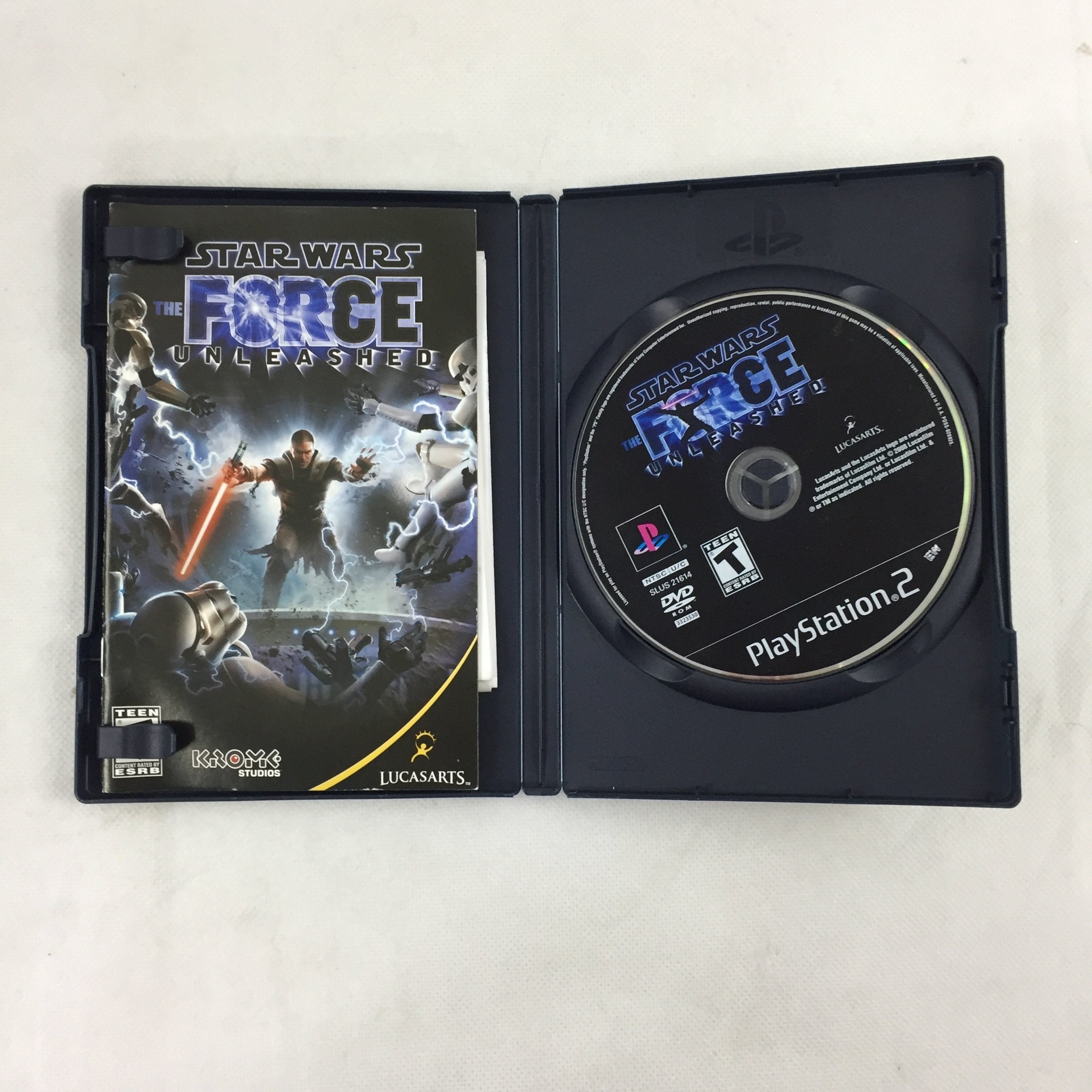 LucasArts Star Wars: The Force Unleashed - PlayStation 2 used book depot