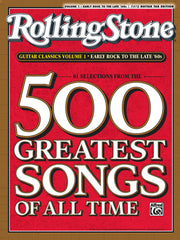Selections from Rolling Stone Magazine's 500 Greatest Songs of All Time: Early Rock to the Late '60s (Easy Guitar TAB) used book depot