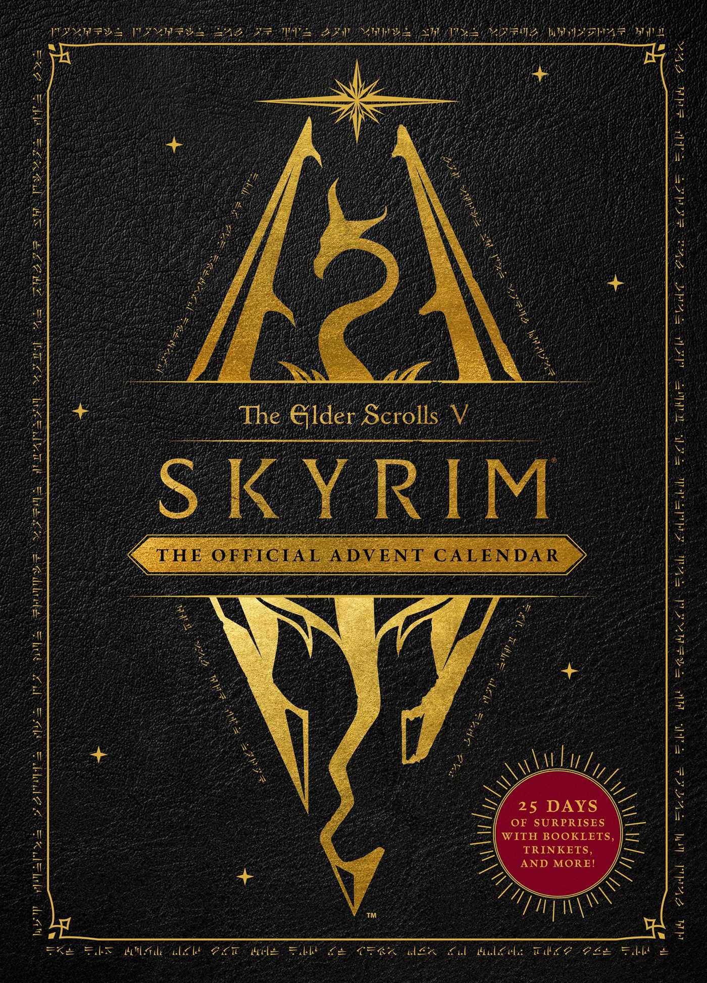 The Elder Scrolls V: Skyrim - The Official Advent Calendar (Gaming) used book depot