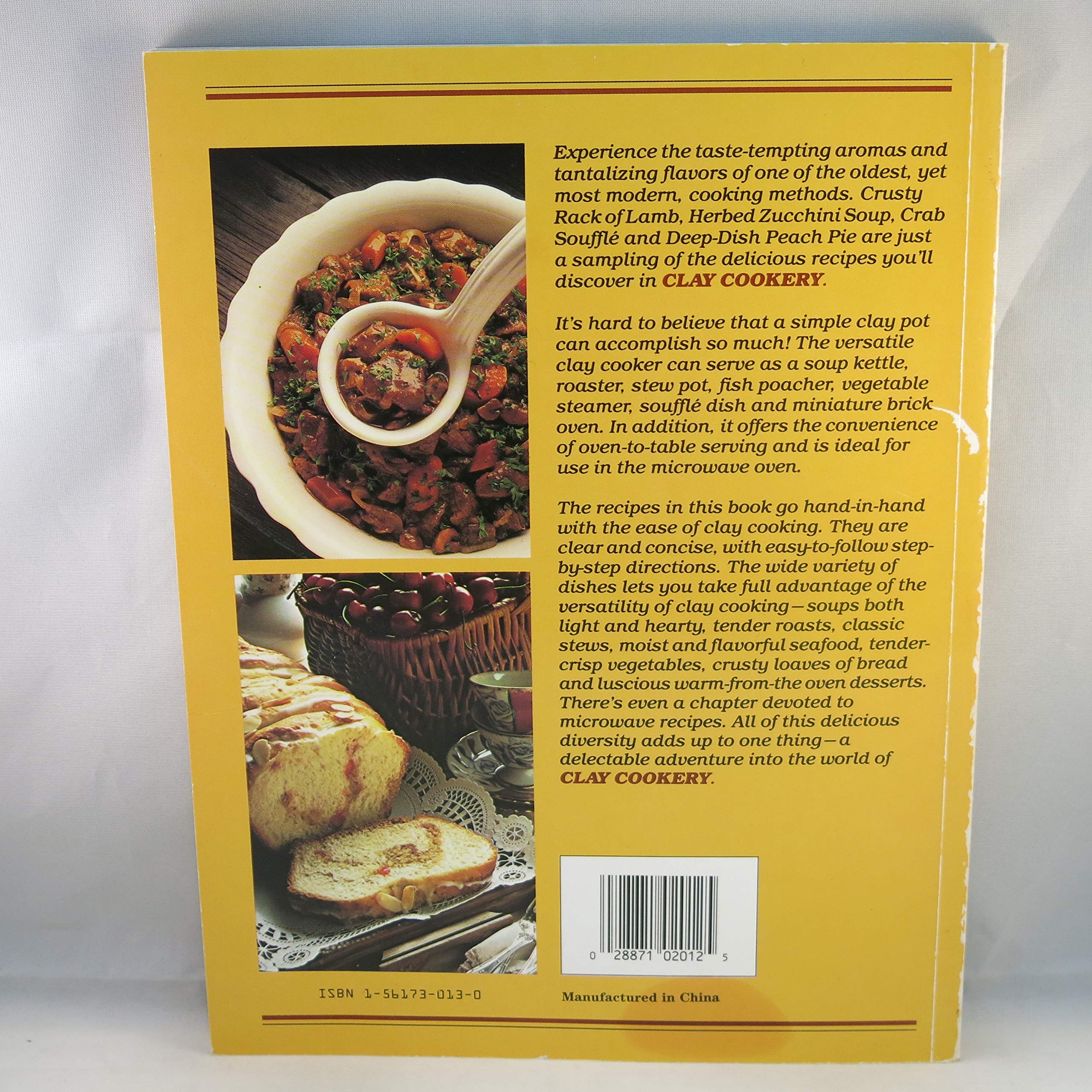 Clay Cookery used book depot