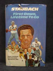 Staubach: First down, lifetime to go used book depot