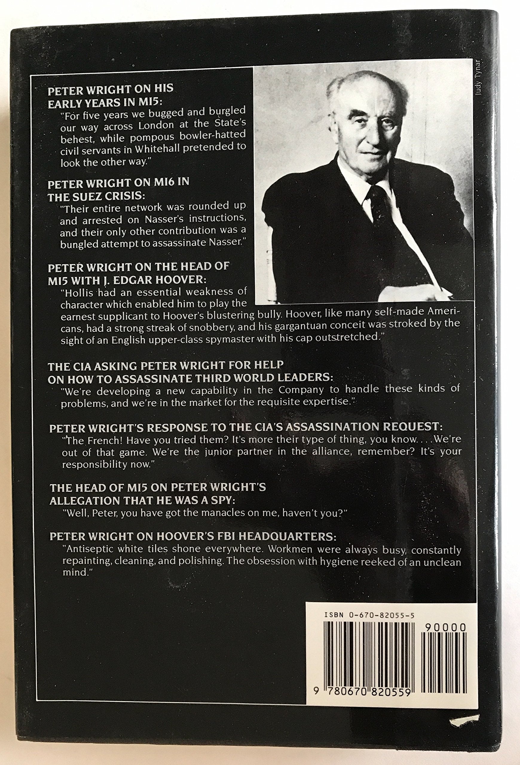 Spy Catcher: The Candid Autobiography of a Senior Intelligence Officer used book depot