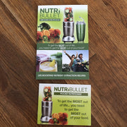 NutriBullet 900 Series User Guide & Recipe Book used book depot