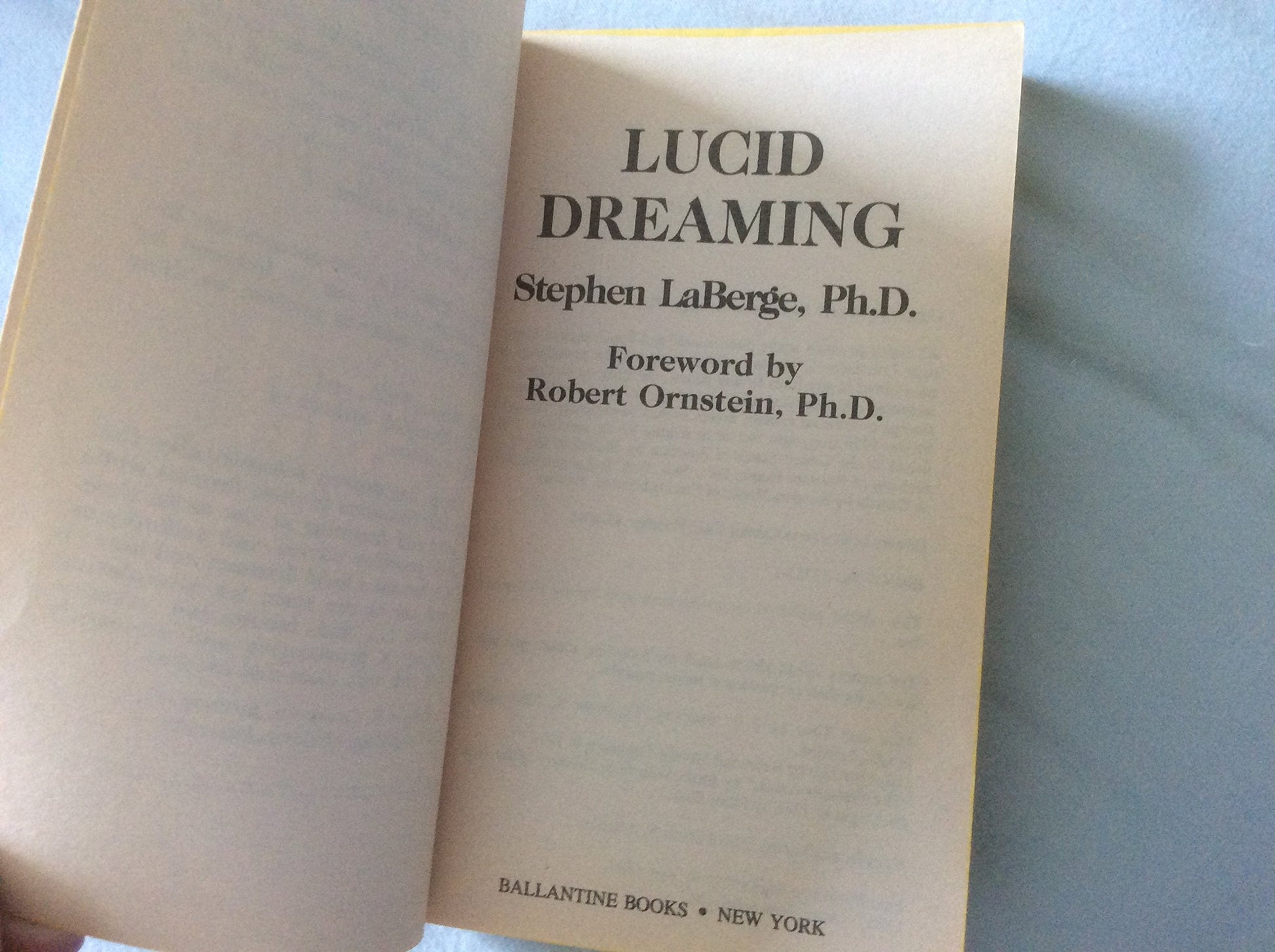 Lucid Dreaming used book depot