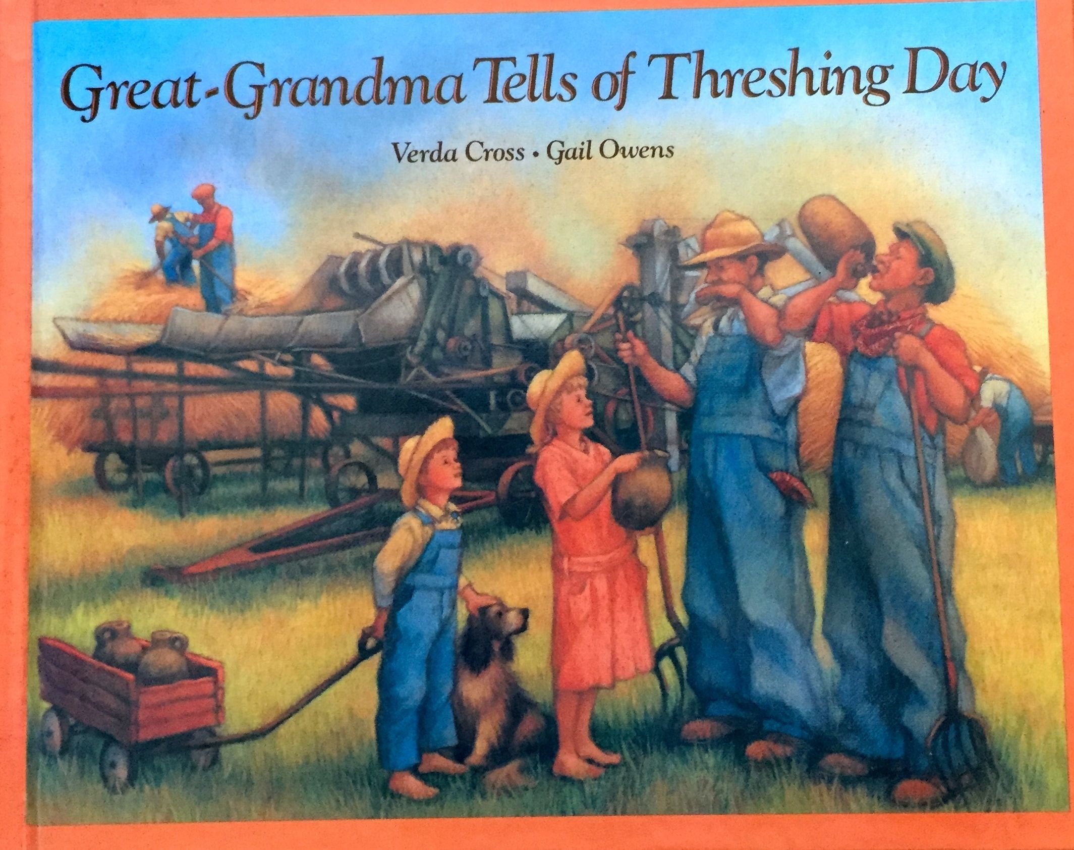 Great-Grandma Tells of Threshing Days used book depot