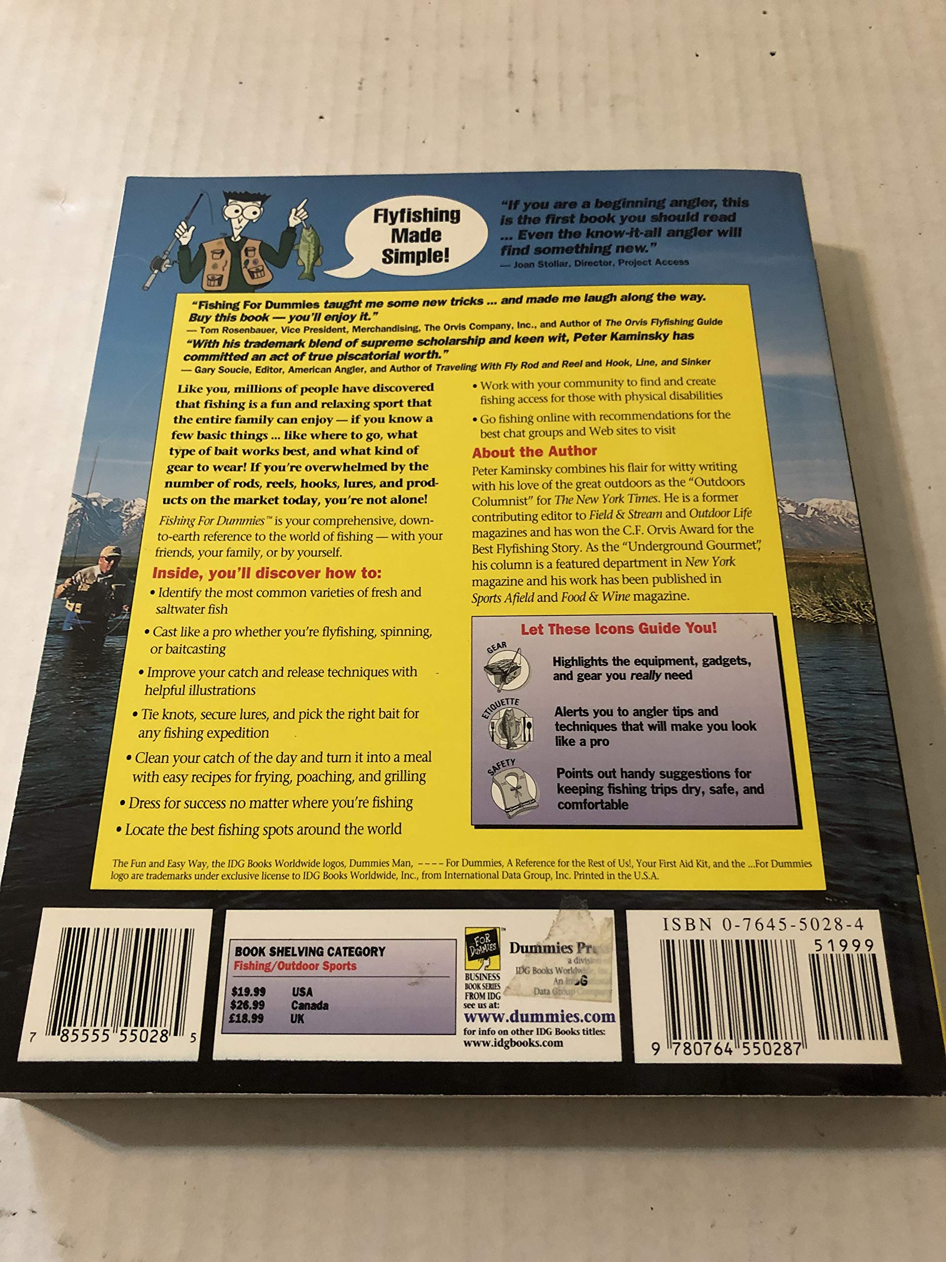 Fishing for Dummies used book depot