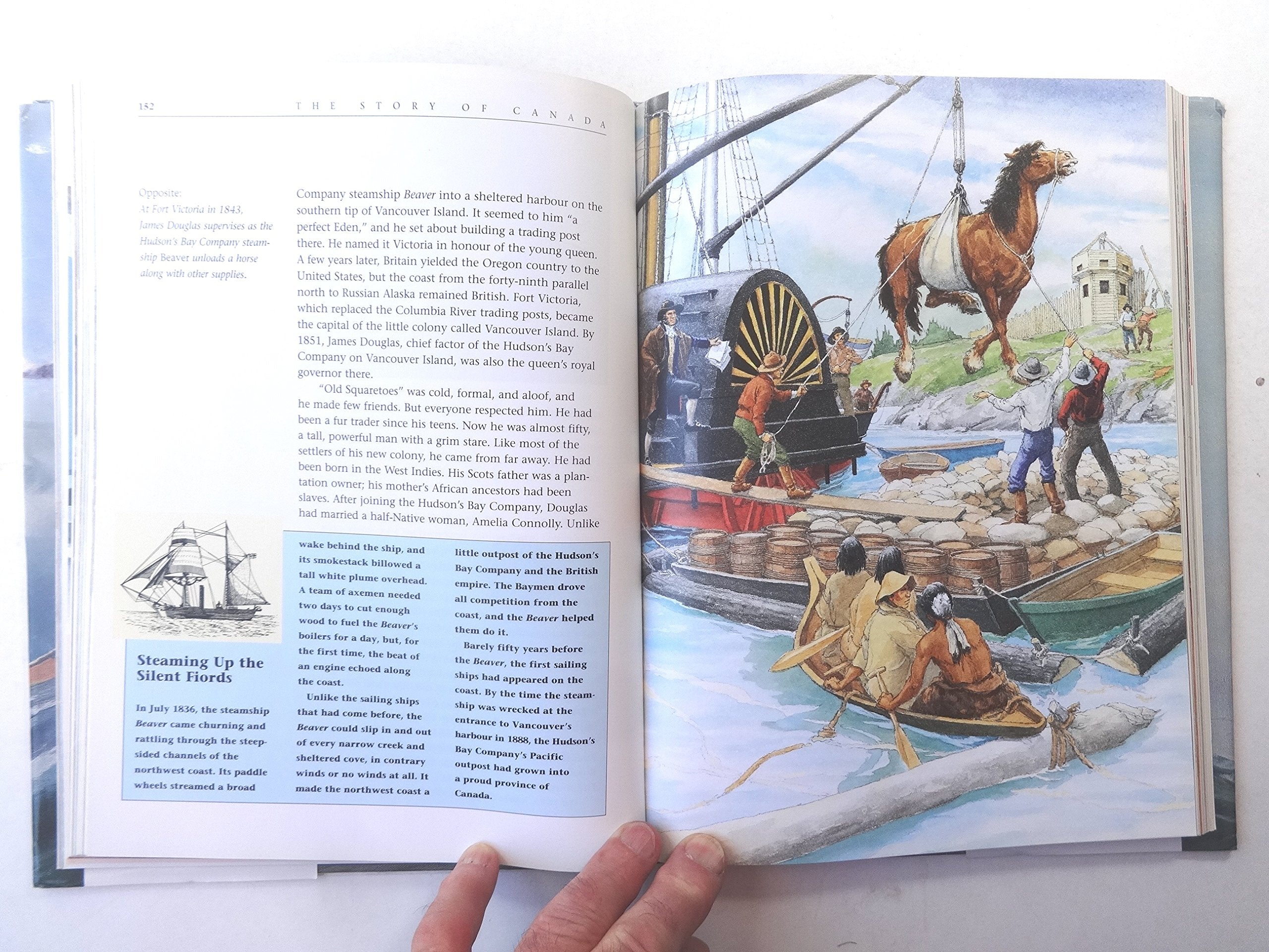 The Story of Canada used book depot