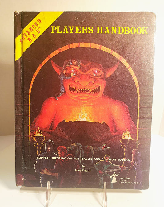 Official Advanced Dungeons  Dragons Players Handbook Gary Gygax and David C Sutherland