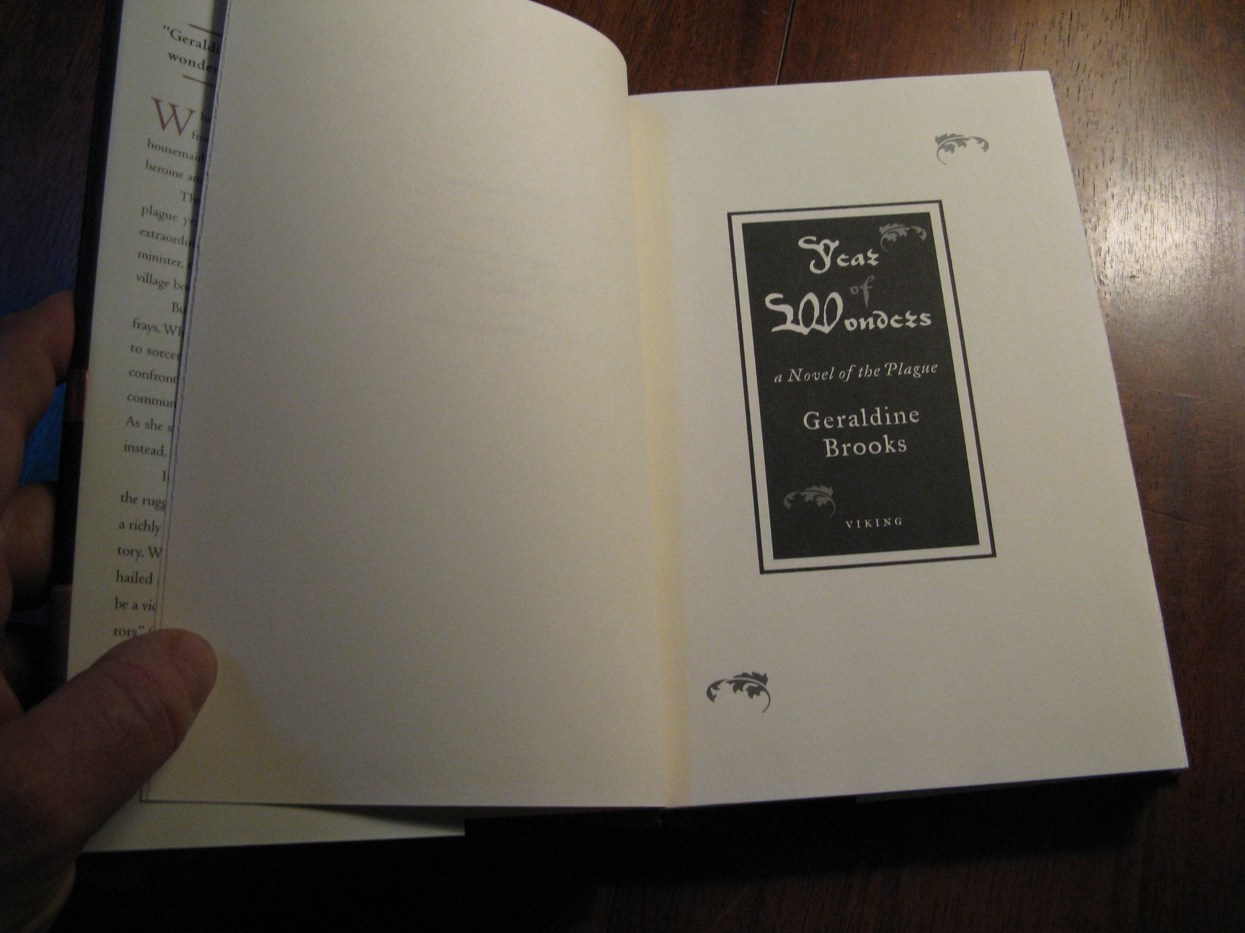 Year of Wonders: A Novel of the Plague