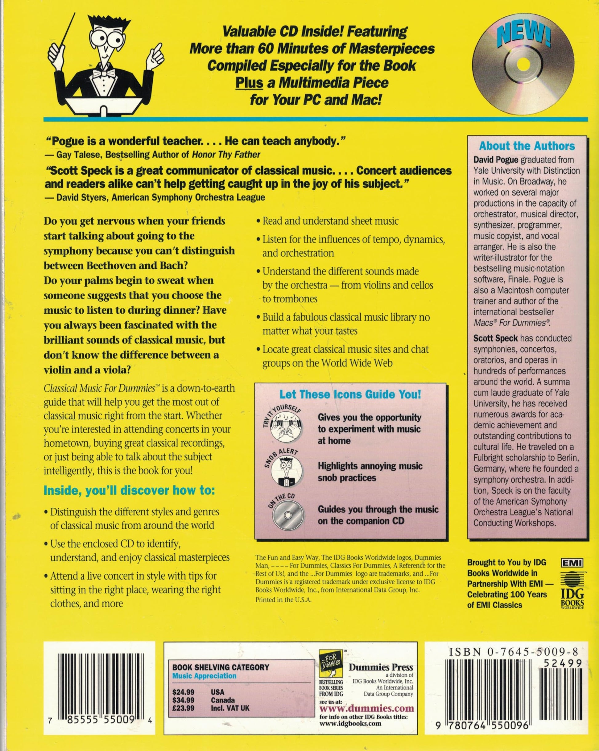 Classical Music for Dummies used book depot