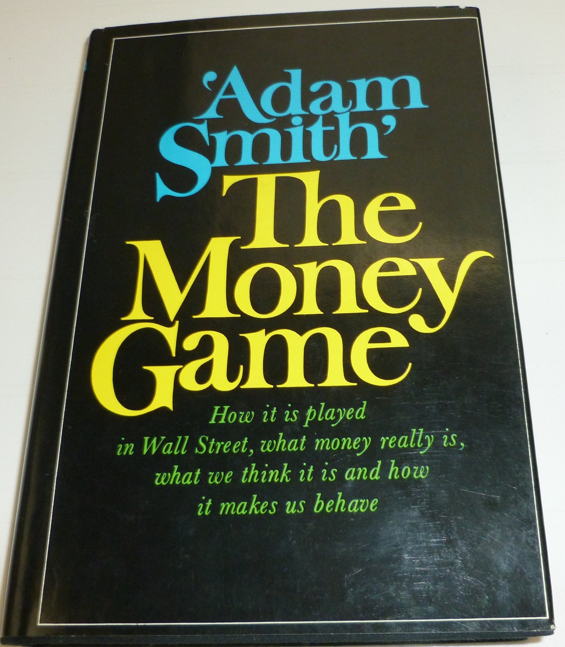 The Money Game used book depot