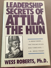 Leadership Secrets of Attila the Hun used book depot