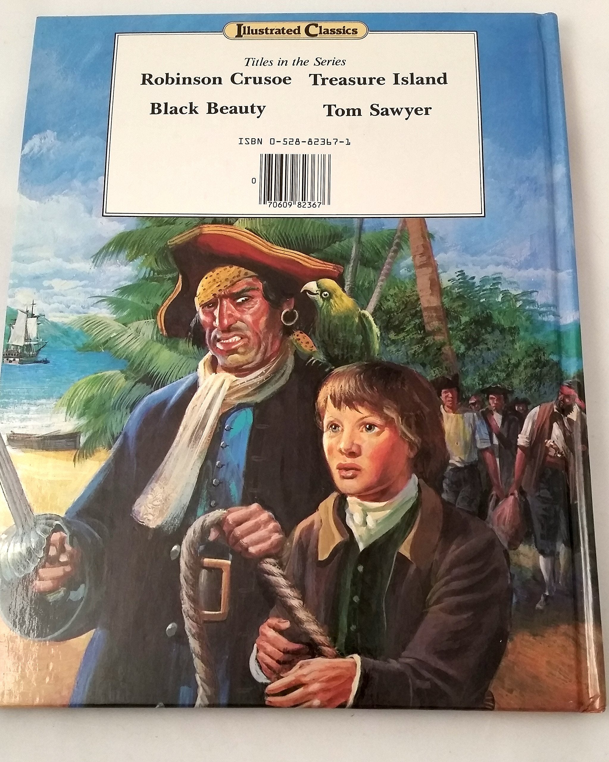 Treasure Island Illustrated Classics used book depot
