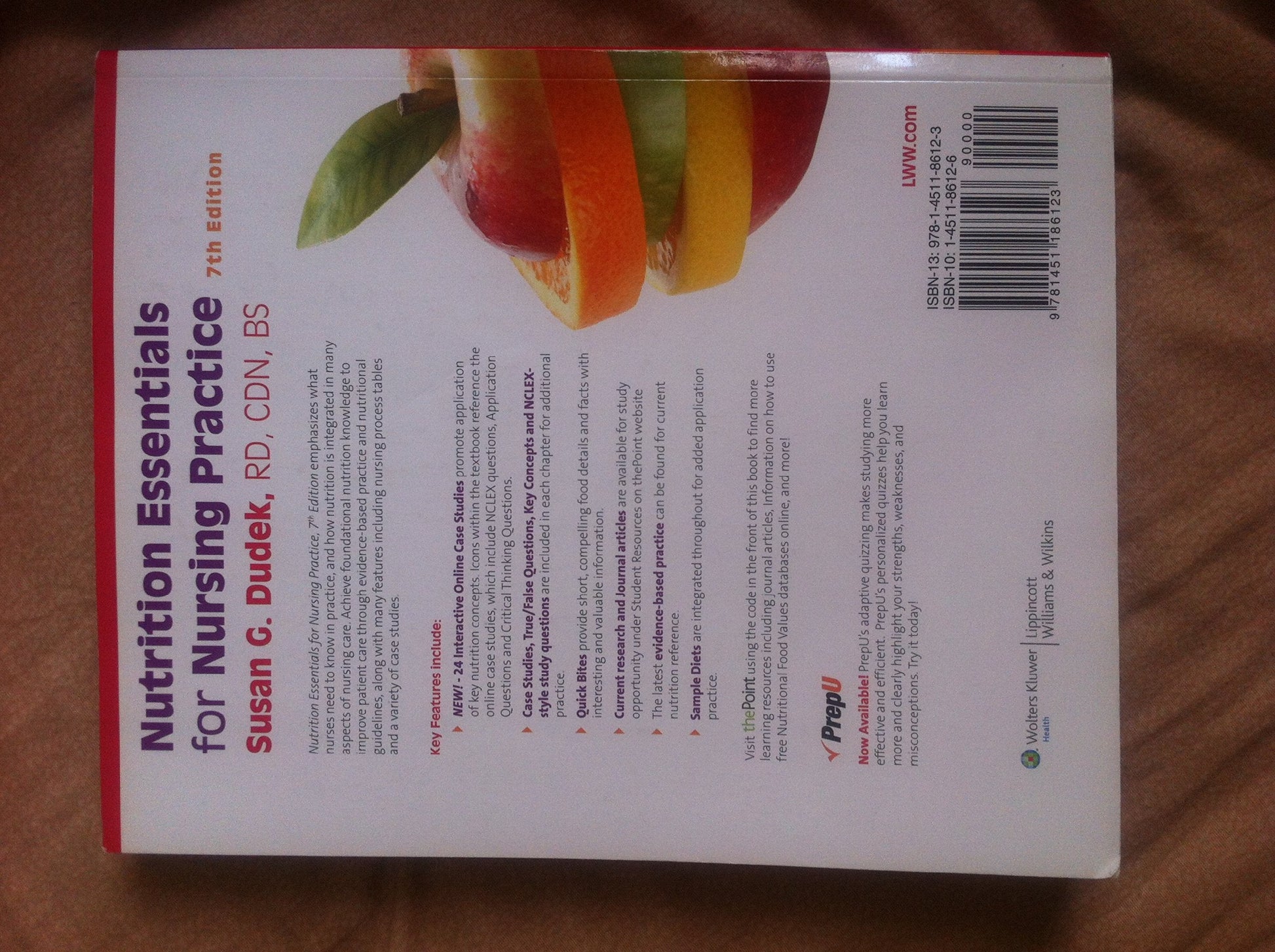 Nutrition Essentials for Nursing Practice, 7th Edition used book depot