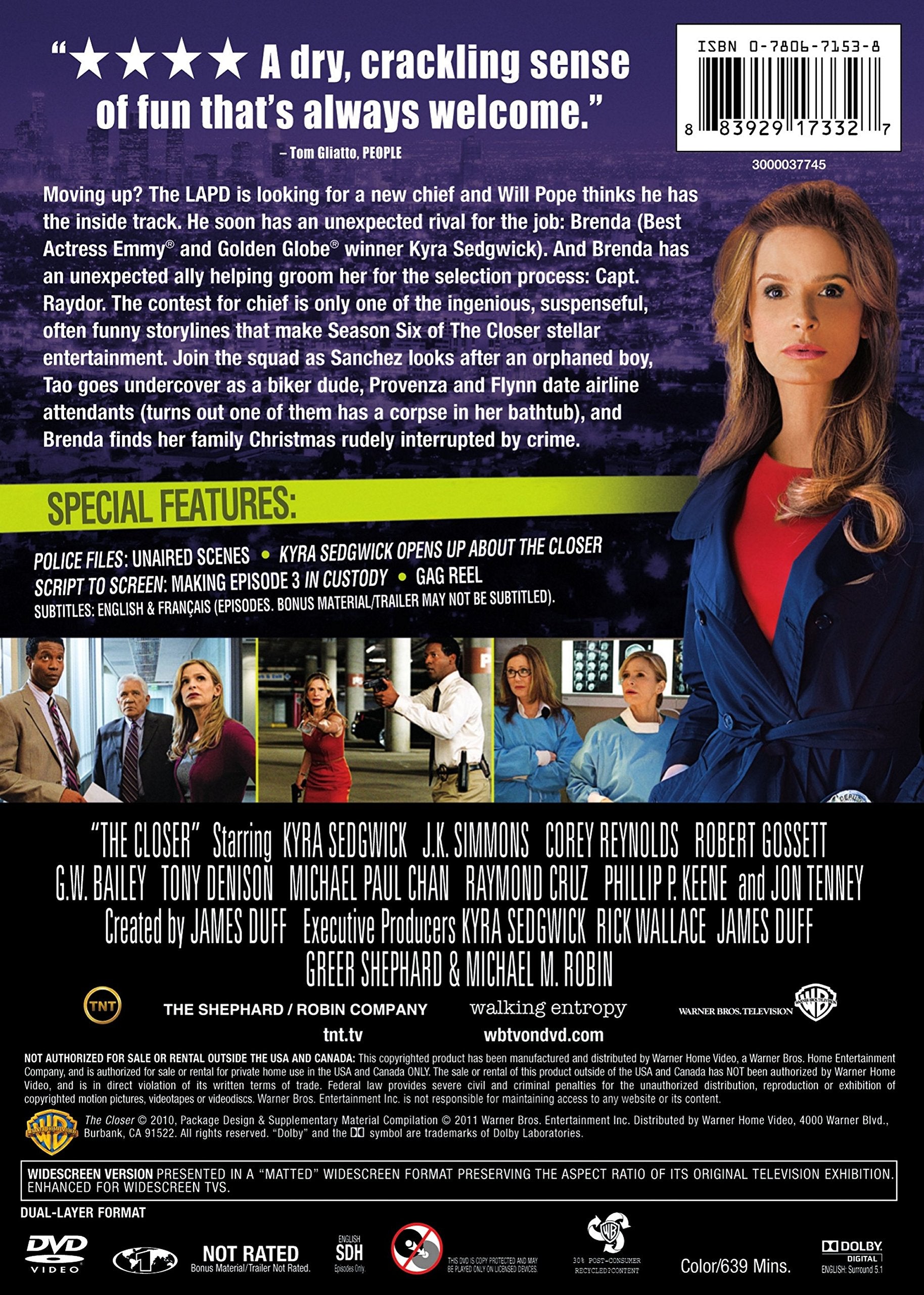 The Closer: Season 6 used book depot