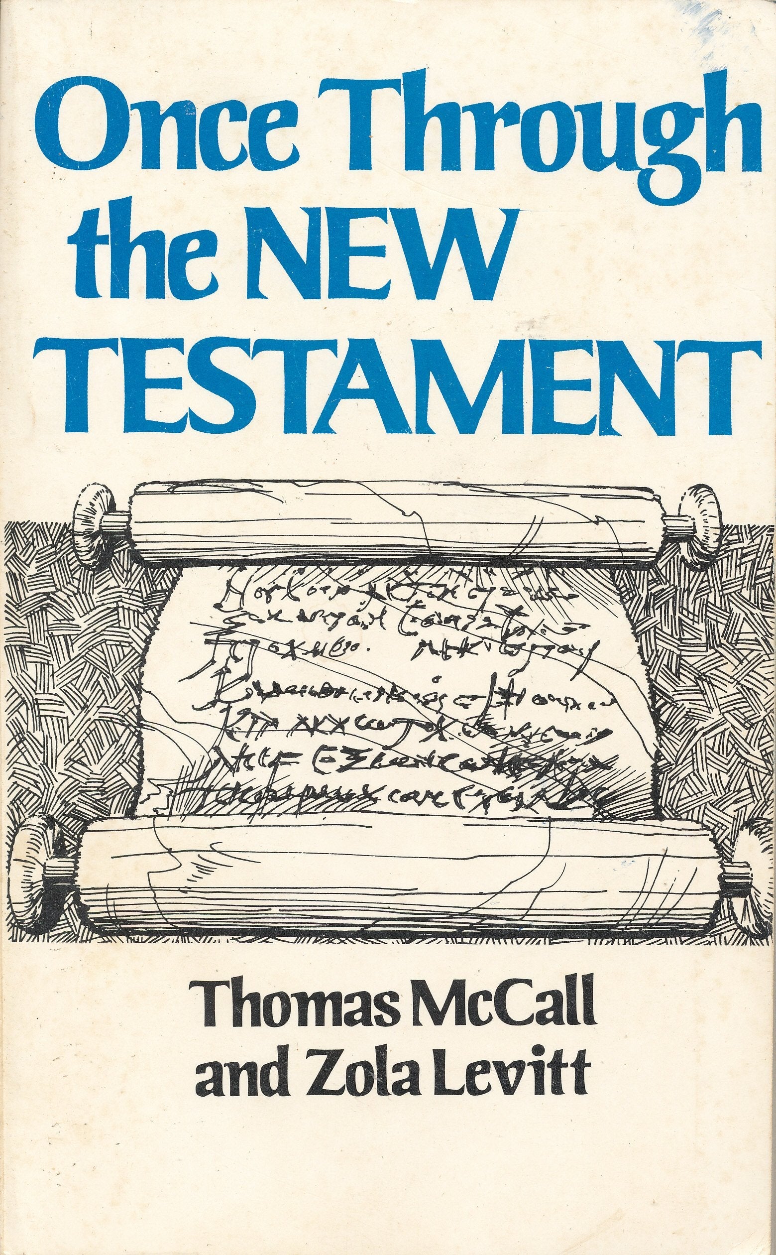Once Through the New Testament used book depot