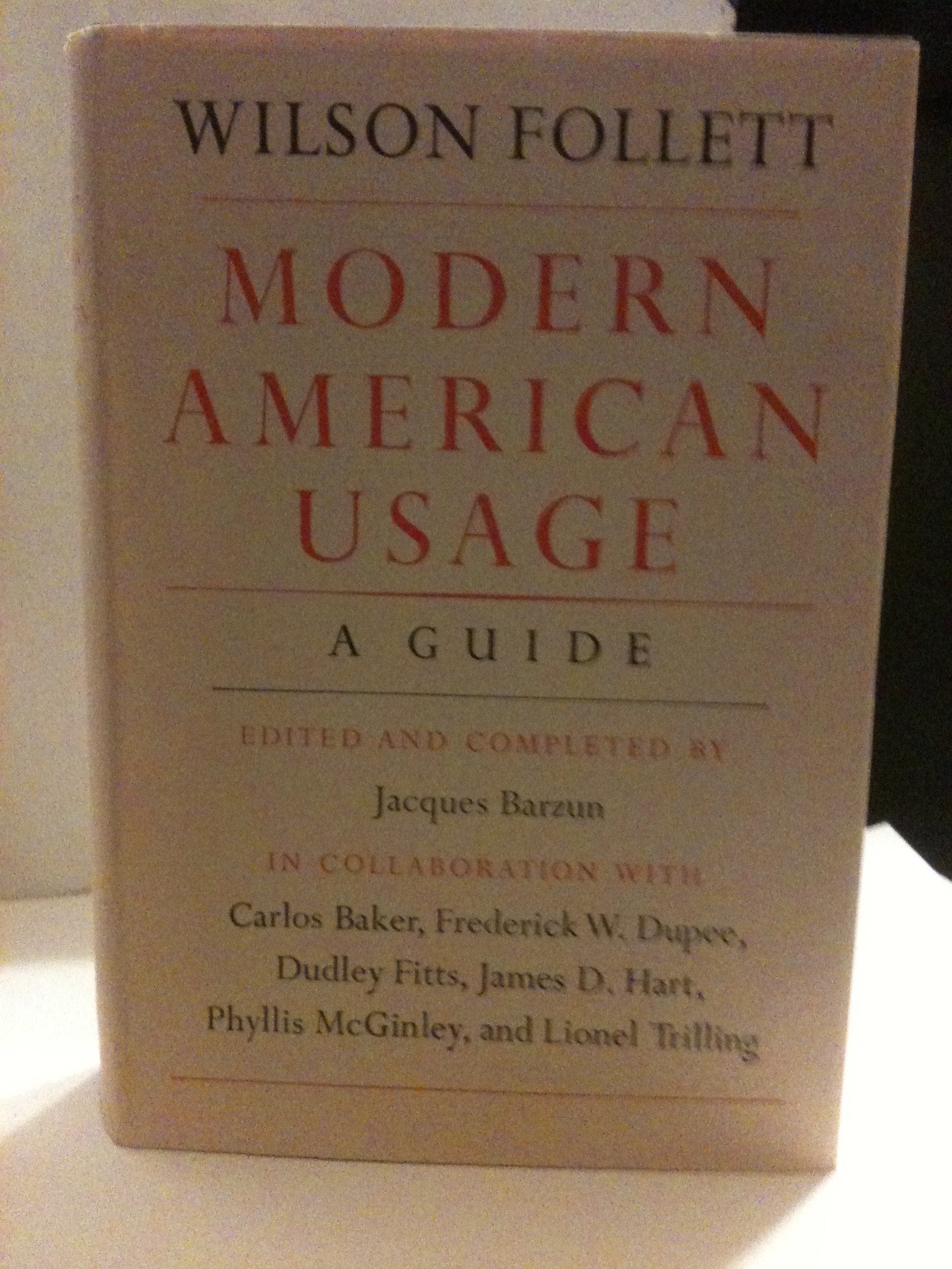 Modern American Usage
