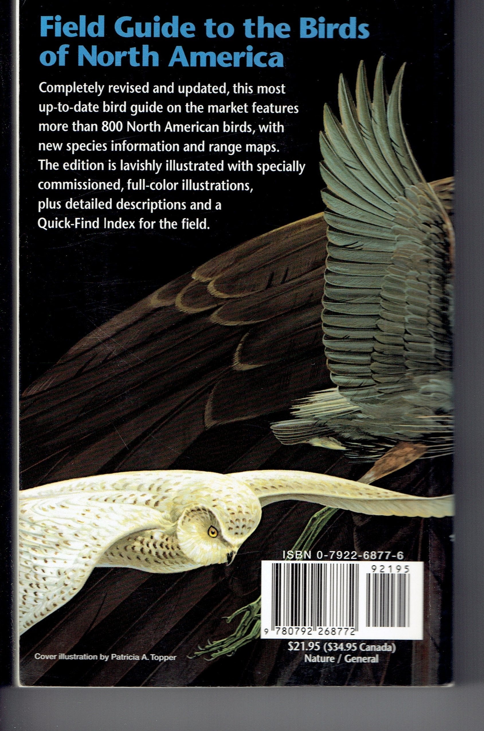 National Geographic Field Guide To The Birds Of North America, 4th Edition used book depot