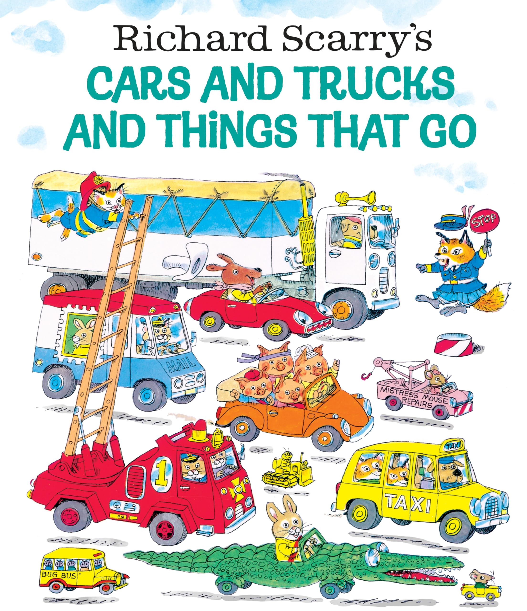 Richard Scarry's Cars and Trucks and Things That Go used book depot