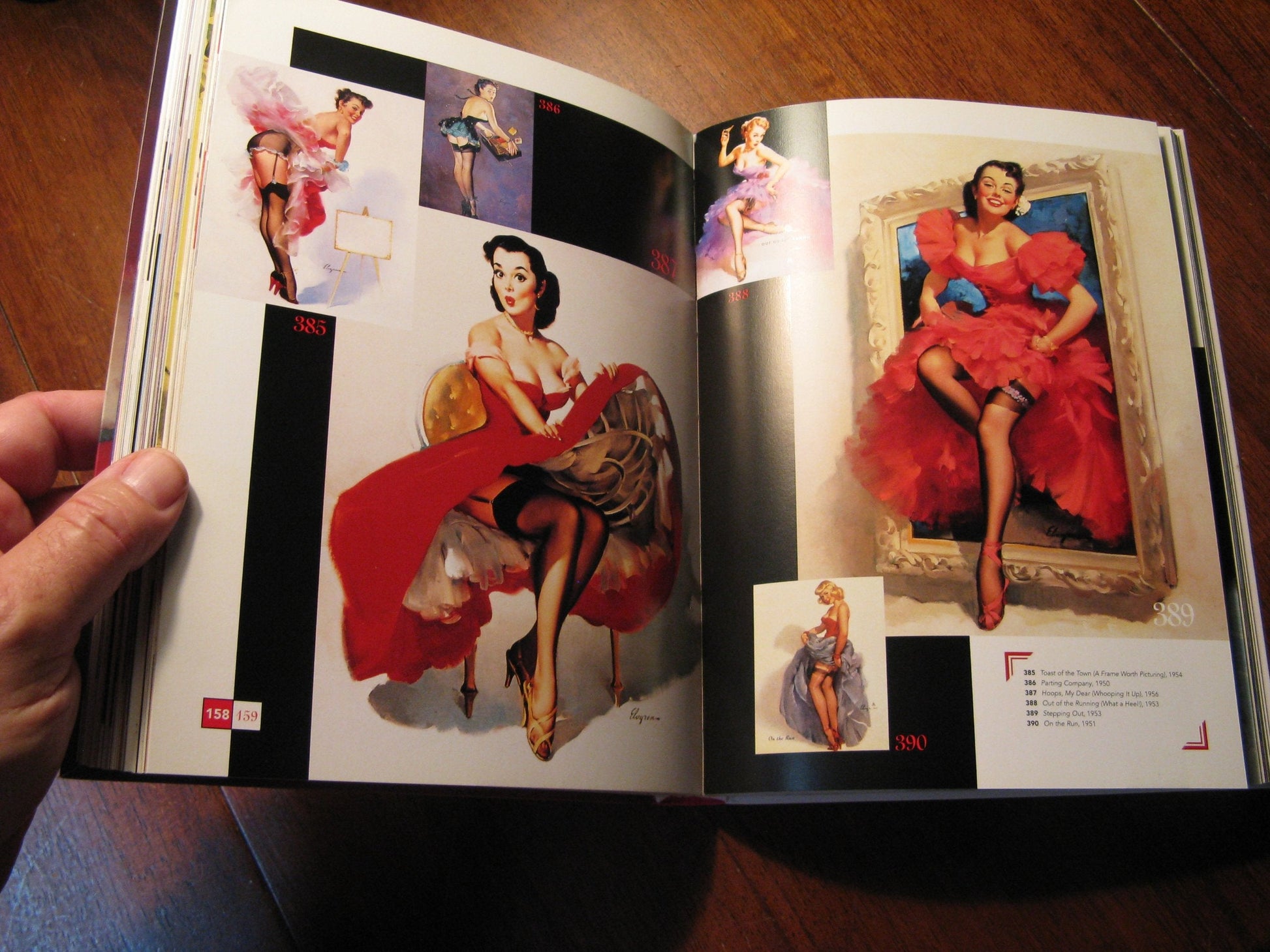 Gil Elvgren: All his glamourous American pin-ups used book depot