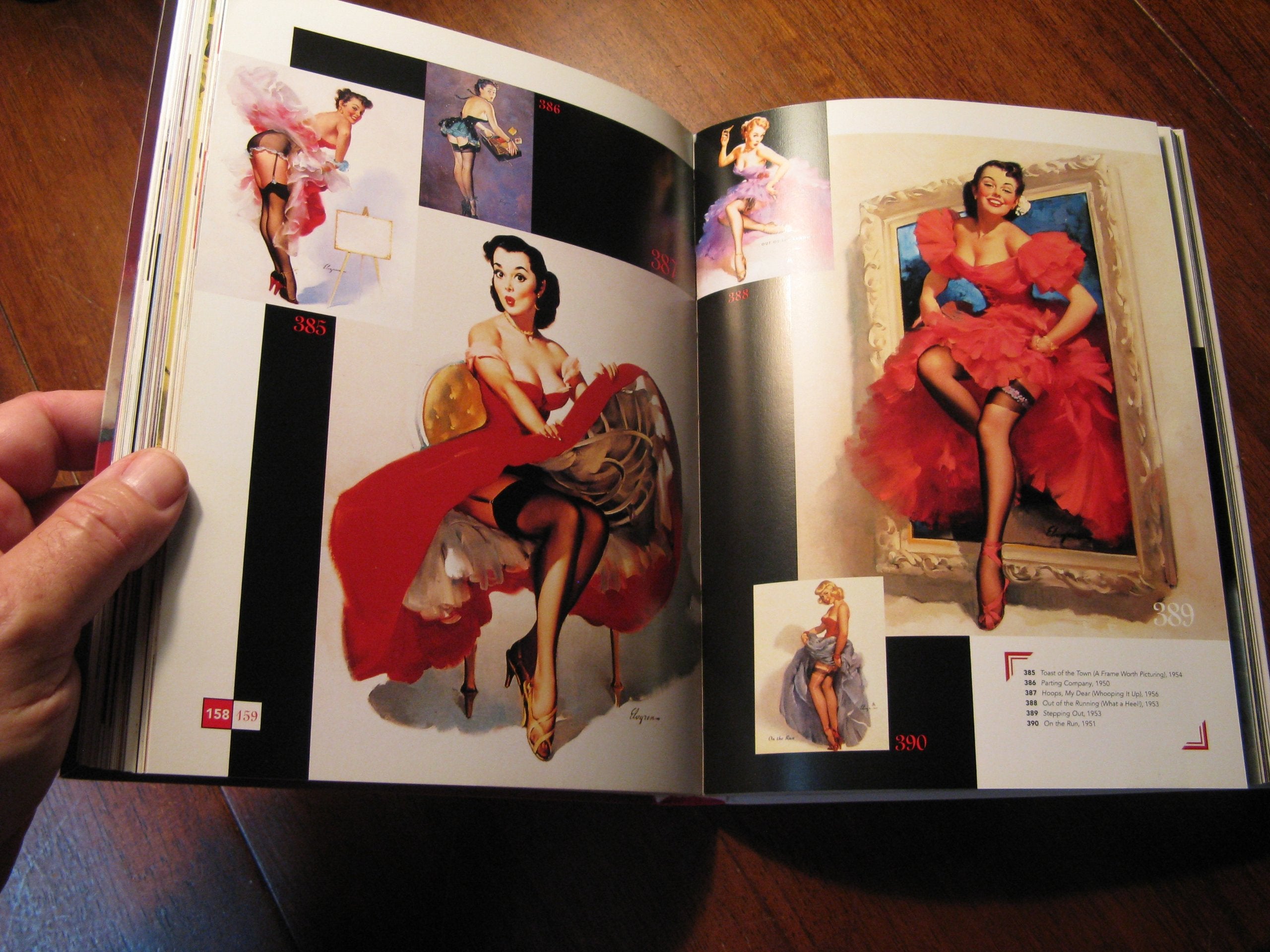 Gil Elvgren: All his glamourous American pin-ups used book depot