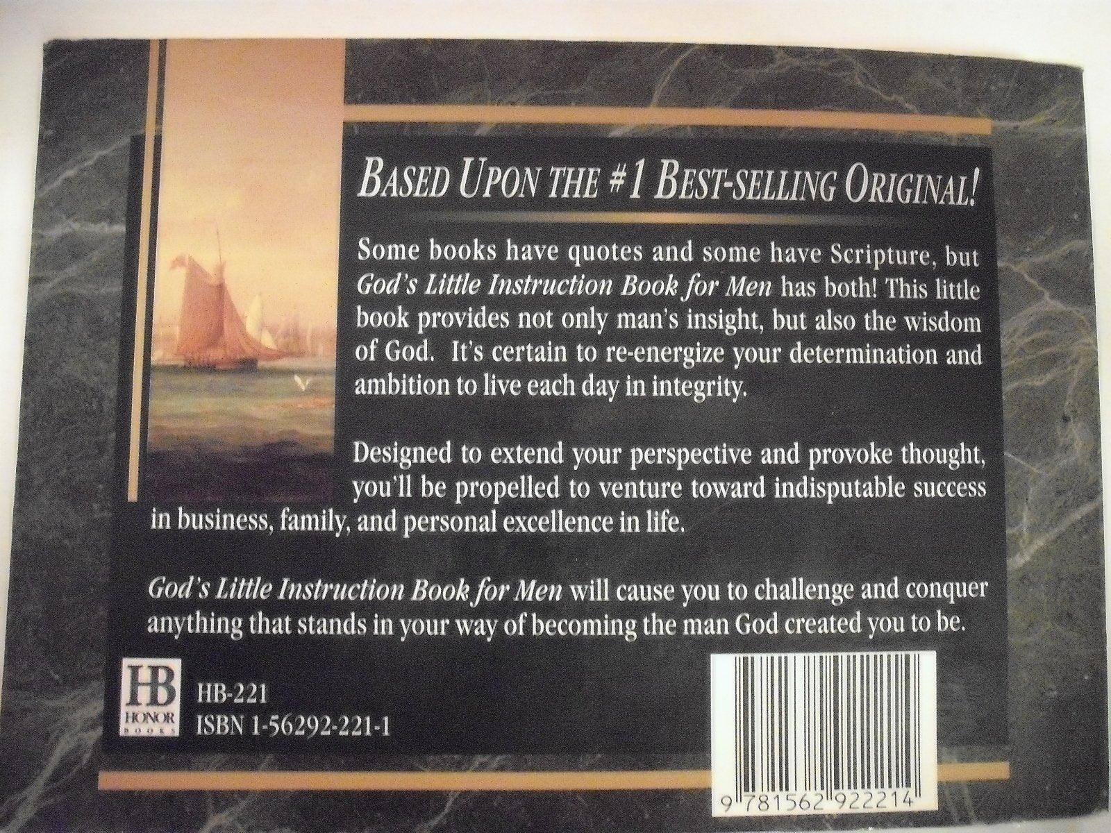 God's Little Instruction Book for Men (God's Little Instruction Book Series) used book depot