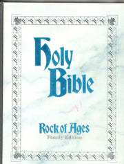 Holy Bible King James Version (Rock of Ages Family Edition) used book depot