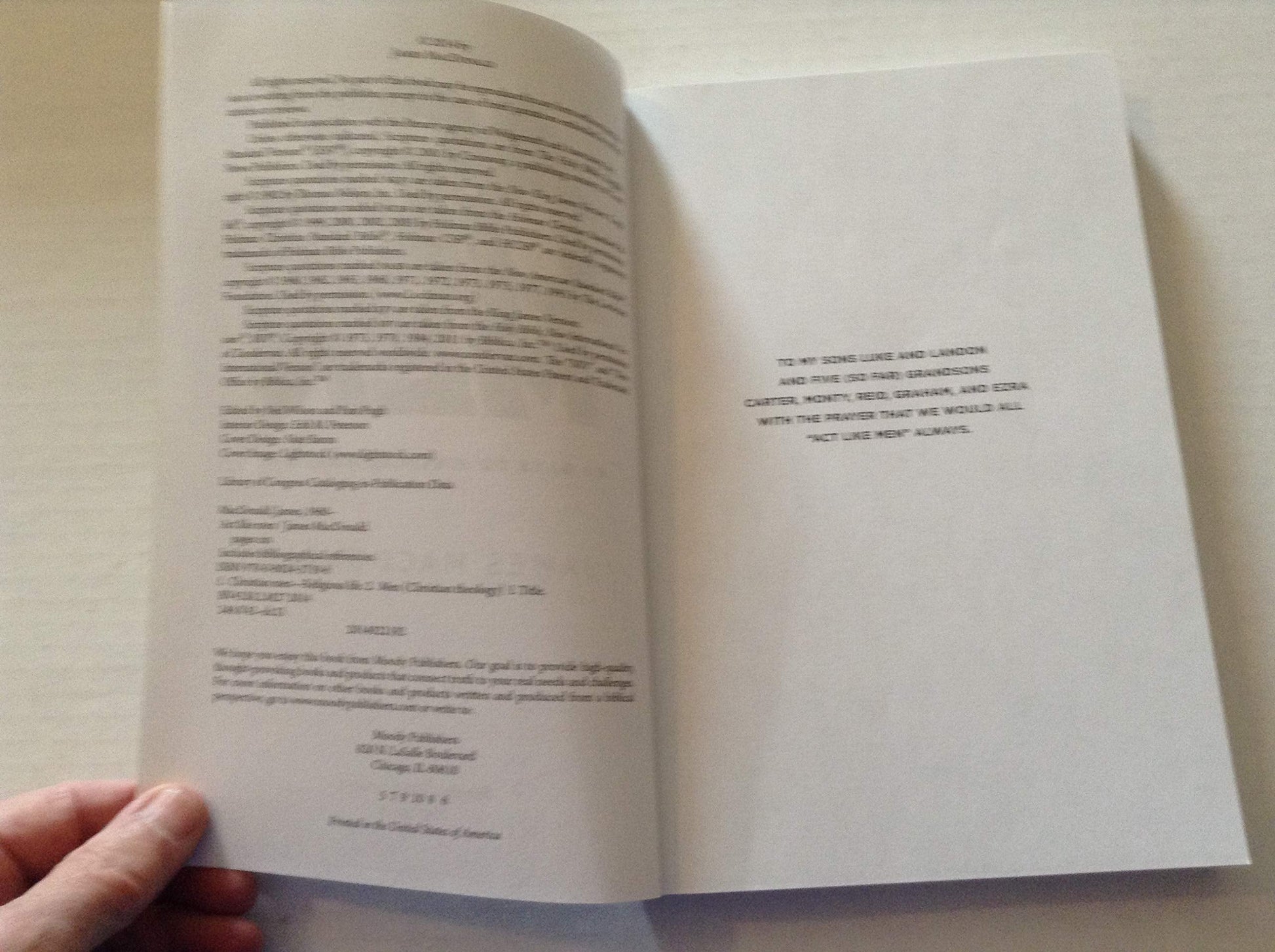 Act Like Men: 40 Days to Biblical Manhood used book depot