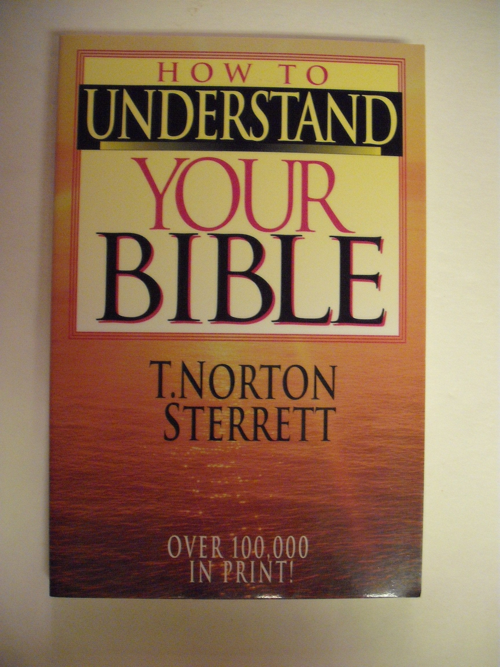 How to Understand Your Bible used book depot