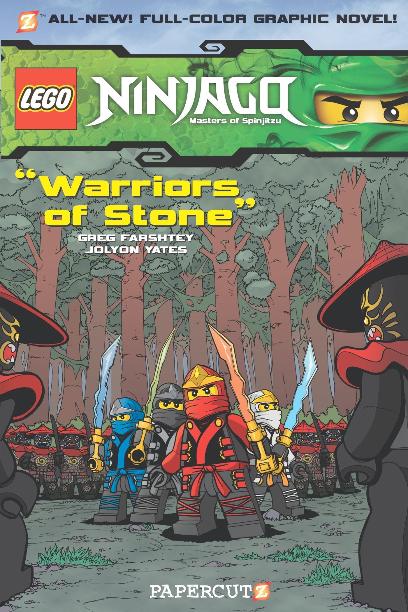 LEGO Ninjago #6: Warriors of Stone (Lego Ninjago Masters of Spinjitzu) used book depot
