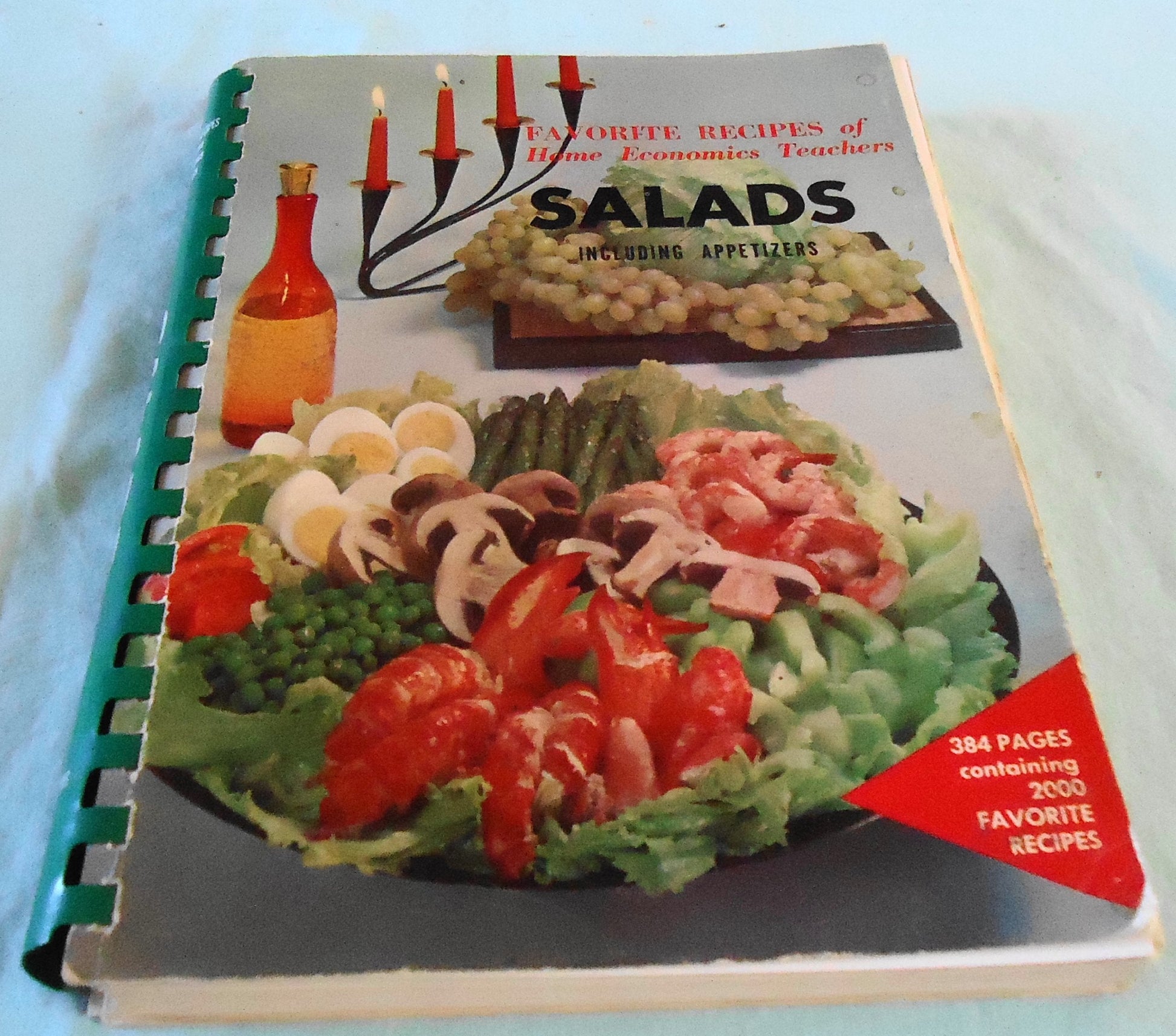 Salads and vegetables cookbook: Favorite recipes of home economics teachers used book depot