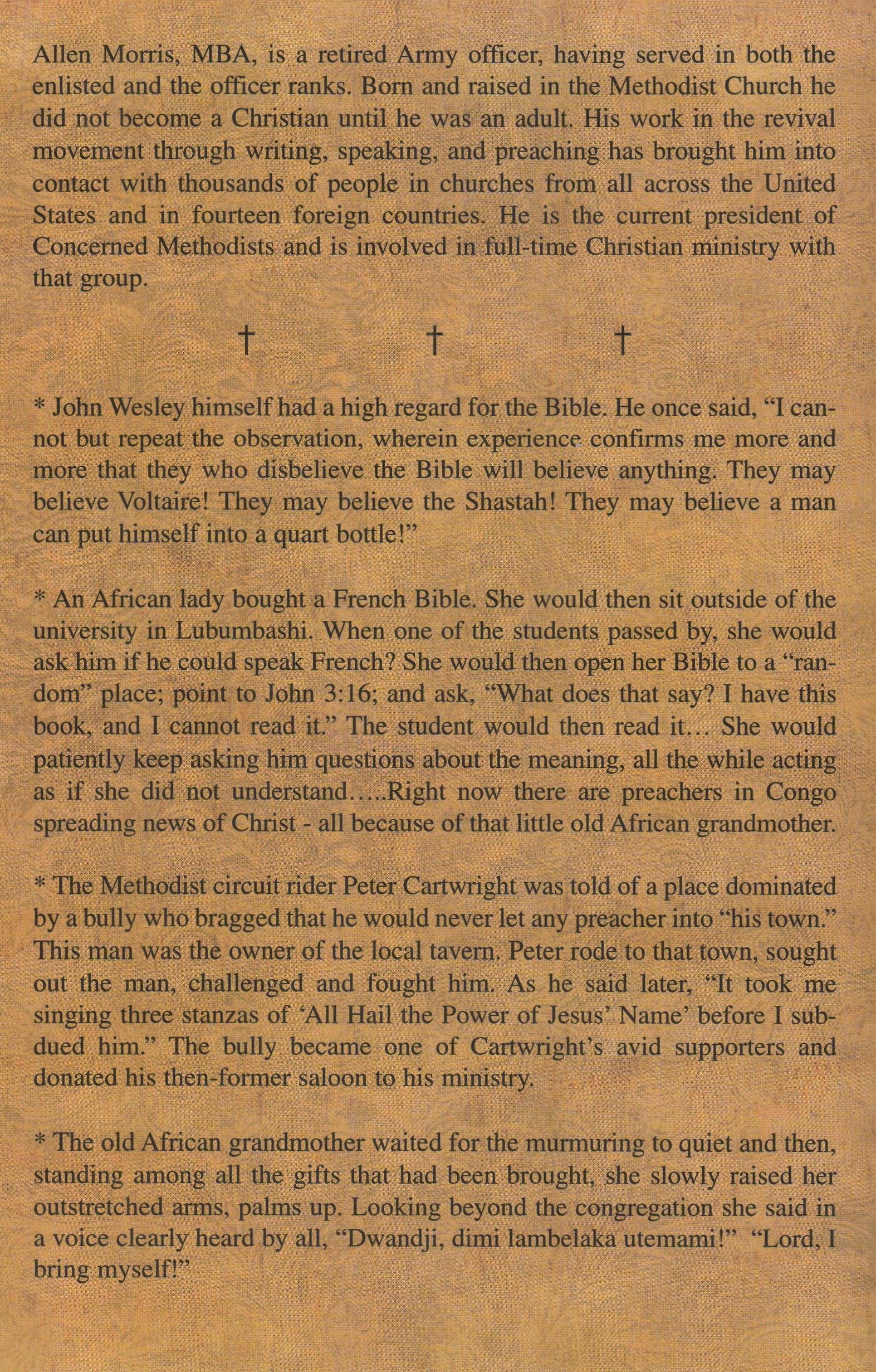 At the Crossroads; for Revial Within the United Methodist Church used book depot