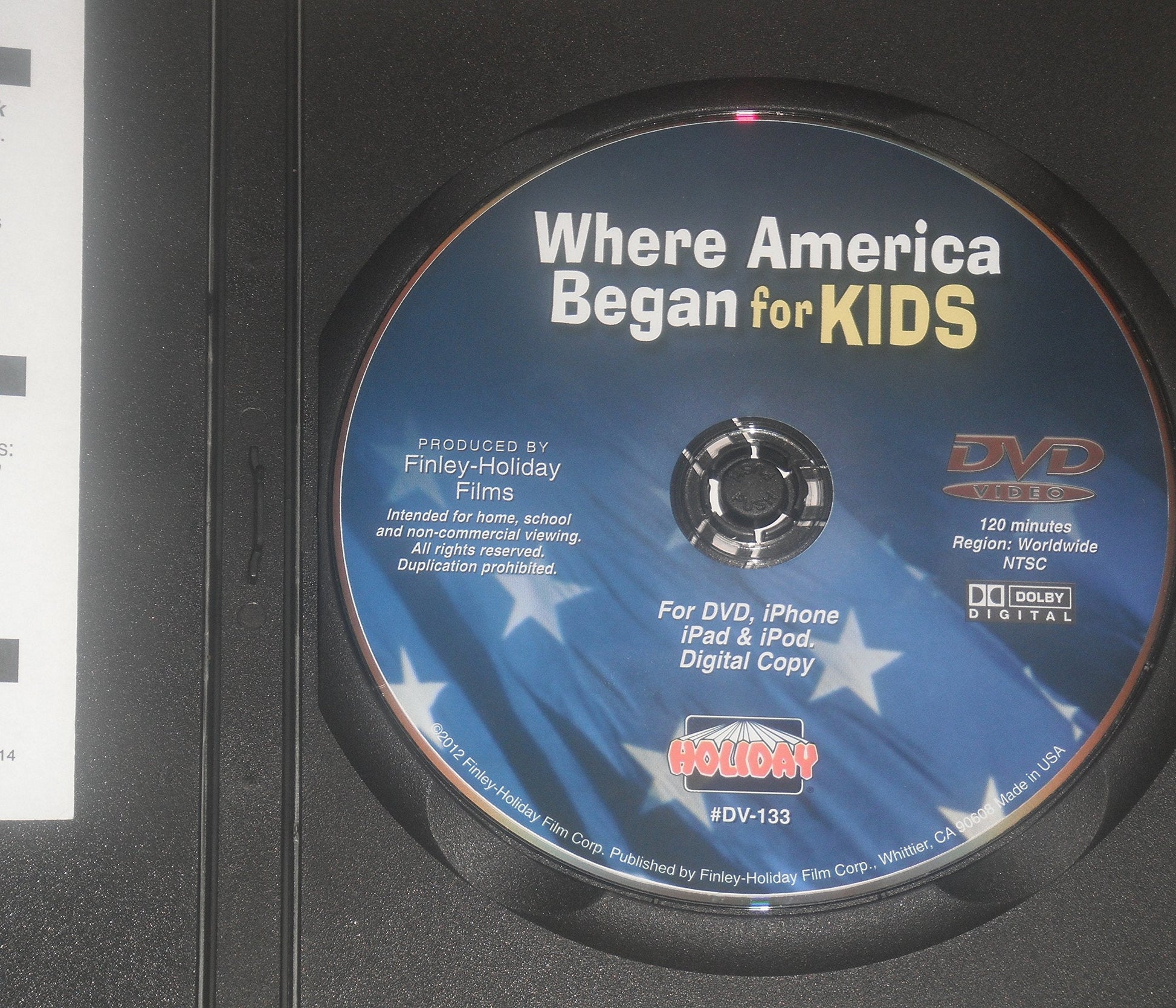 Where American Began for Kids, DVD used book depot
