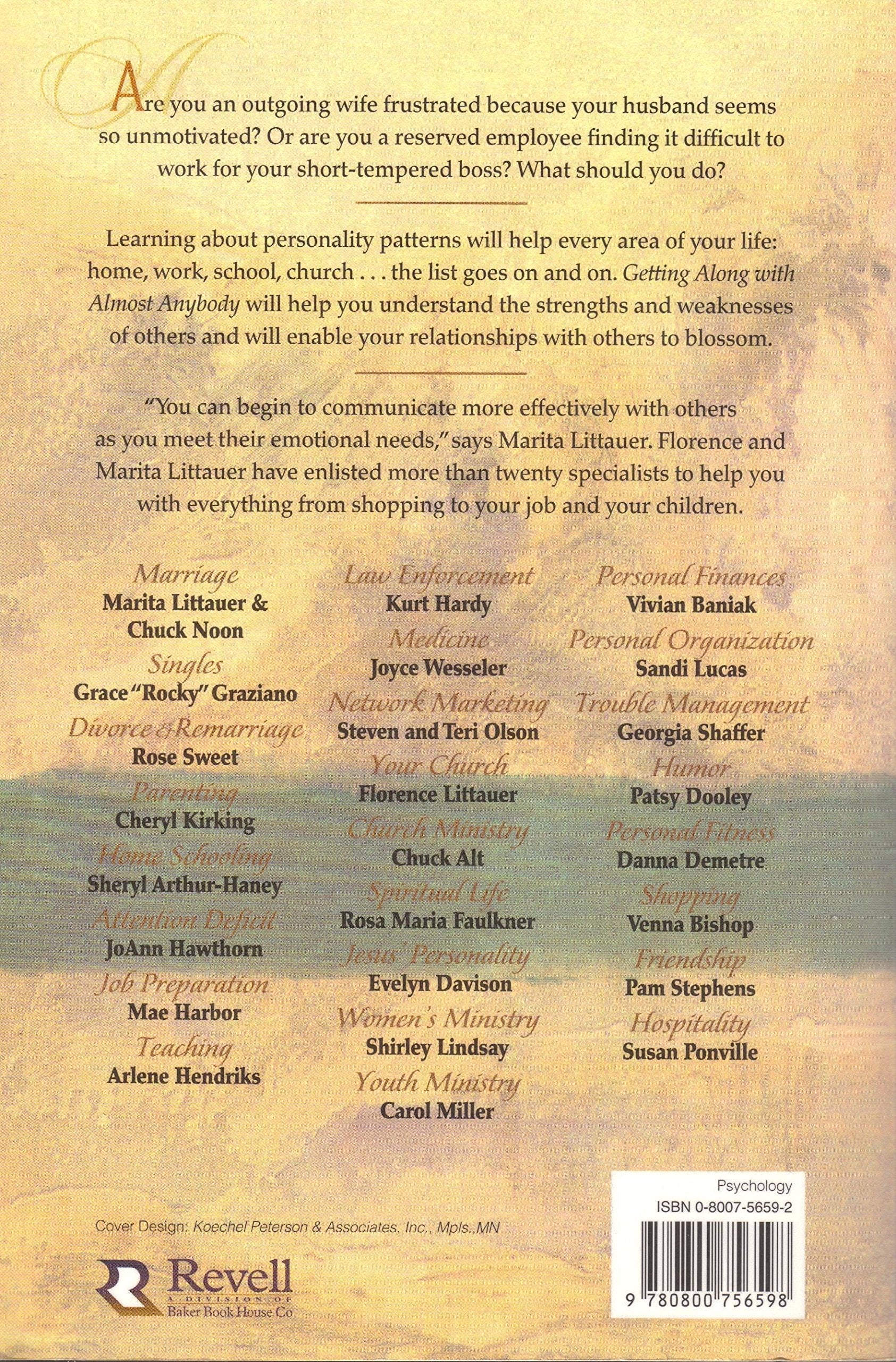 Getting Along With Almost Anybody: The Complete Personality Book used book depot