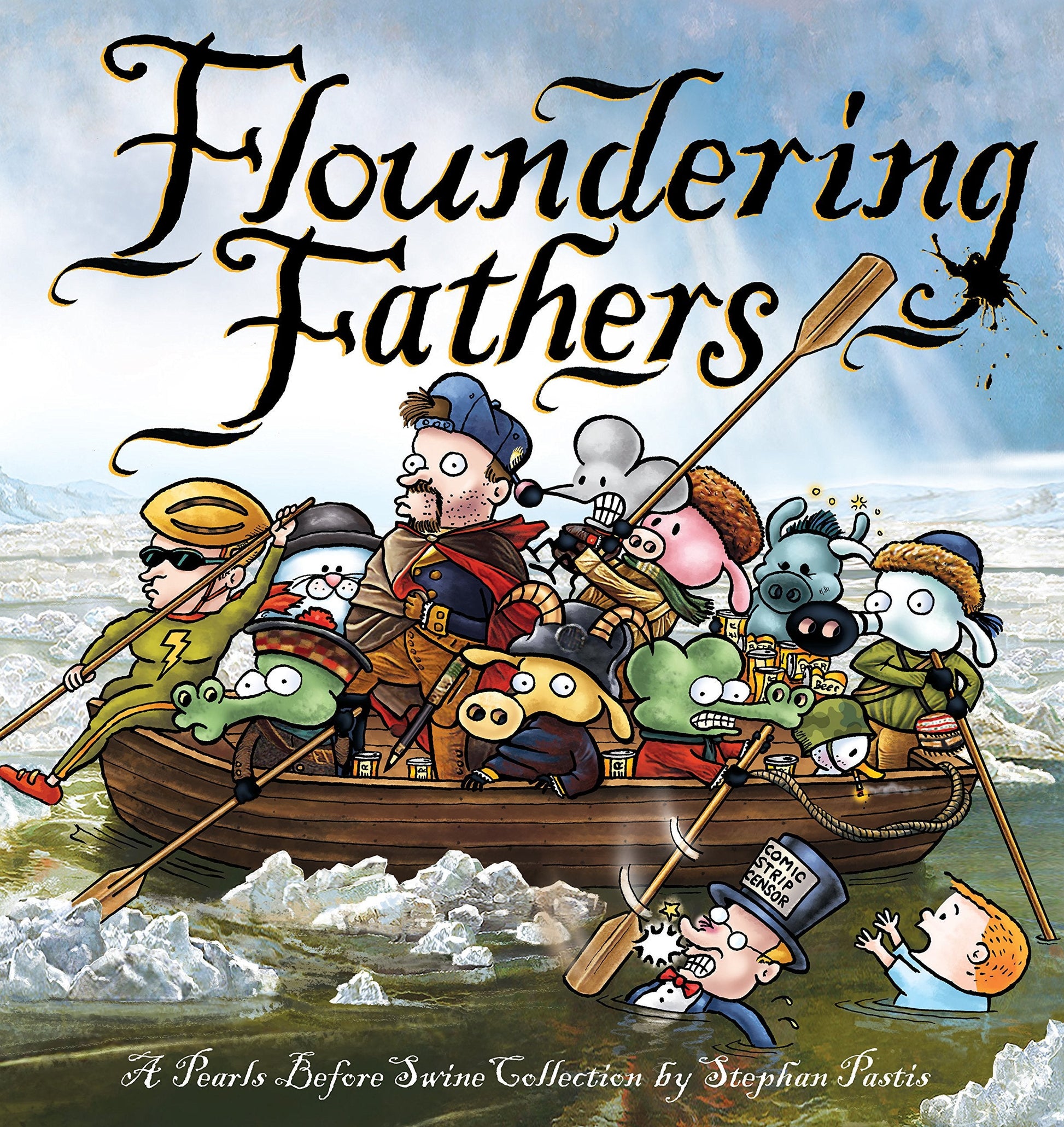 Floundering Fathers: A Pearls Before Swine Collection used book depot