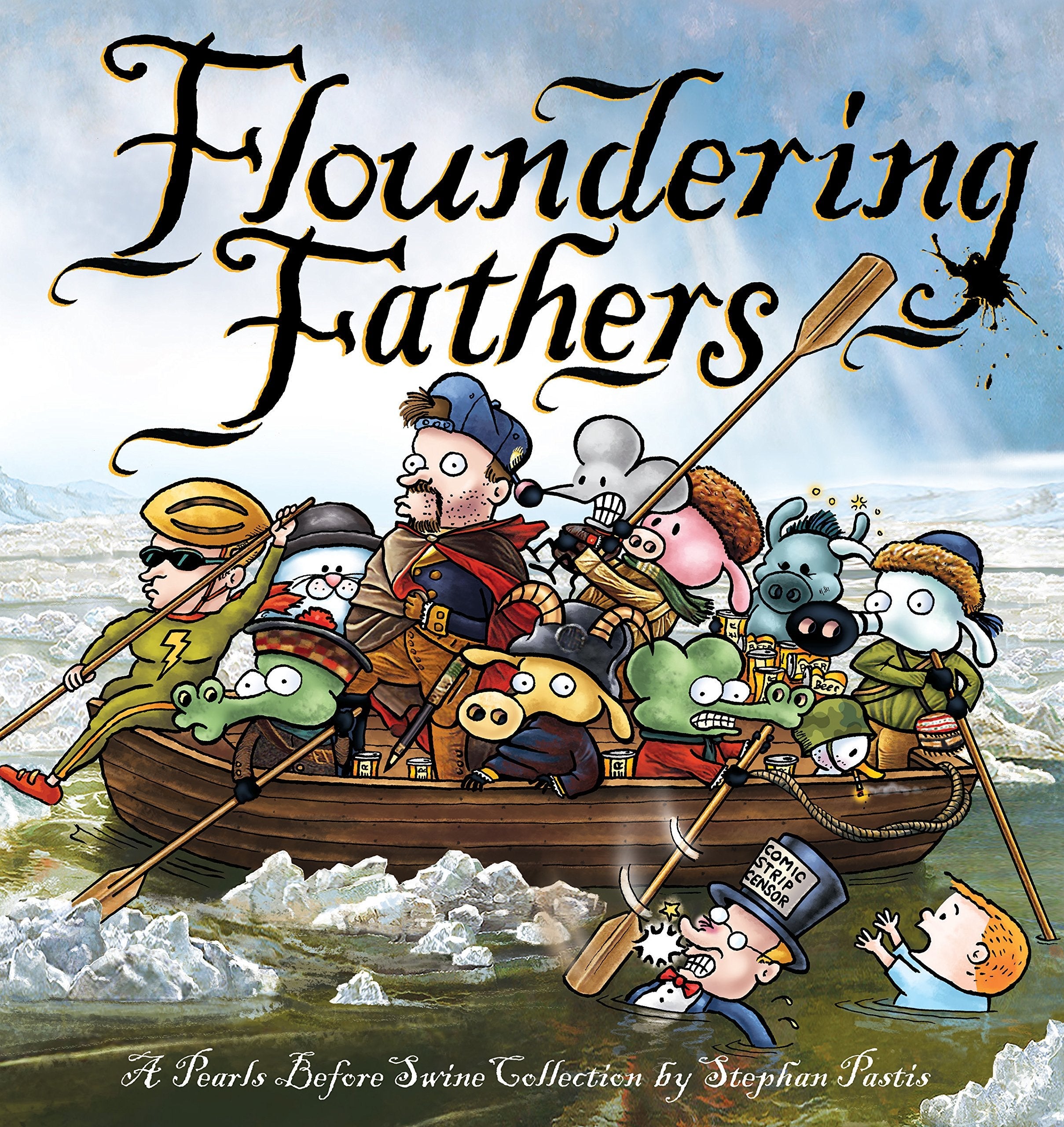 Floundering Fathers: A Pearls Before Swine Collection used book depot