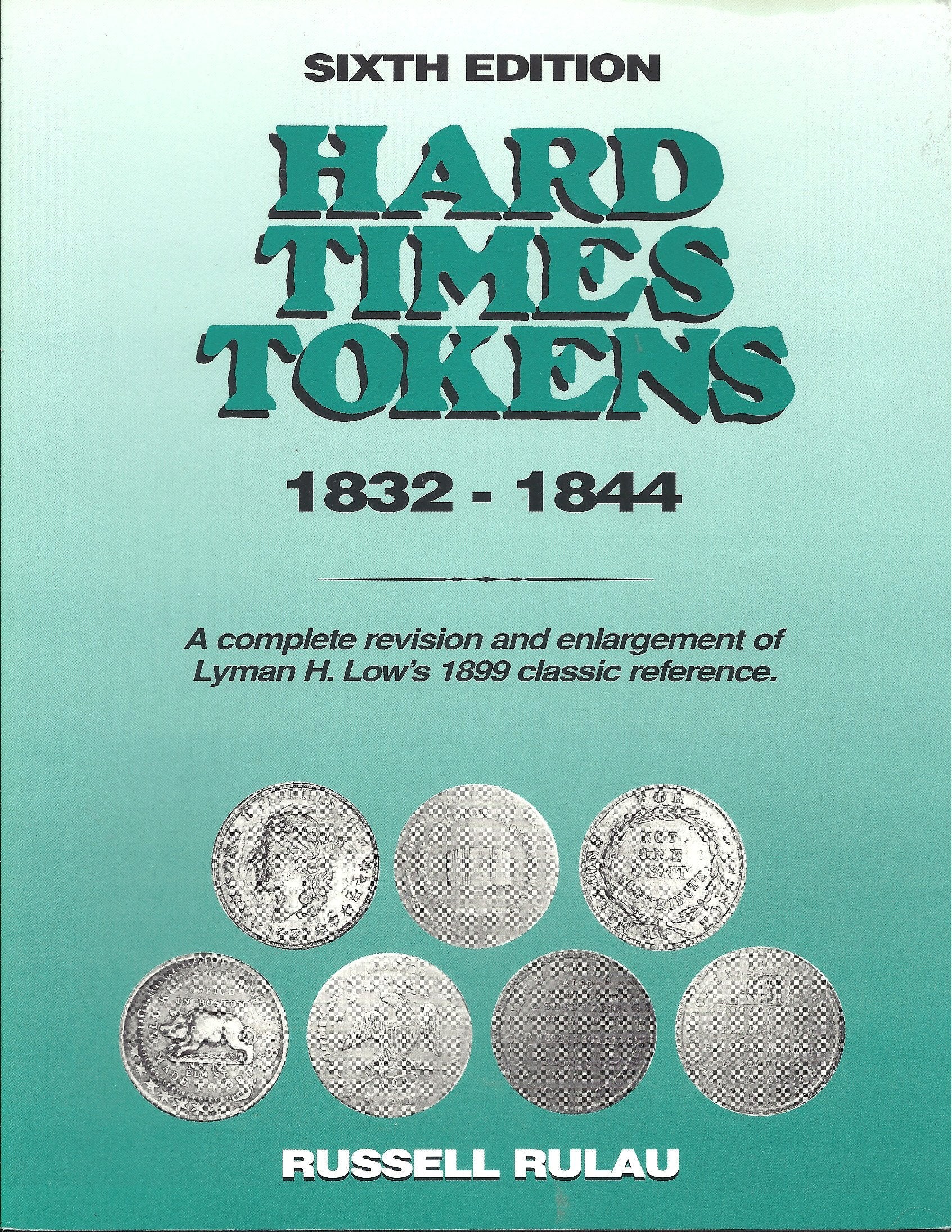 Hard Times Tokens 1832-1844 used book depot