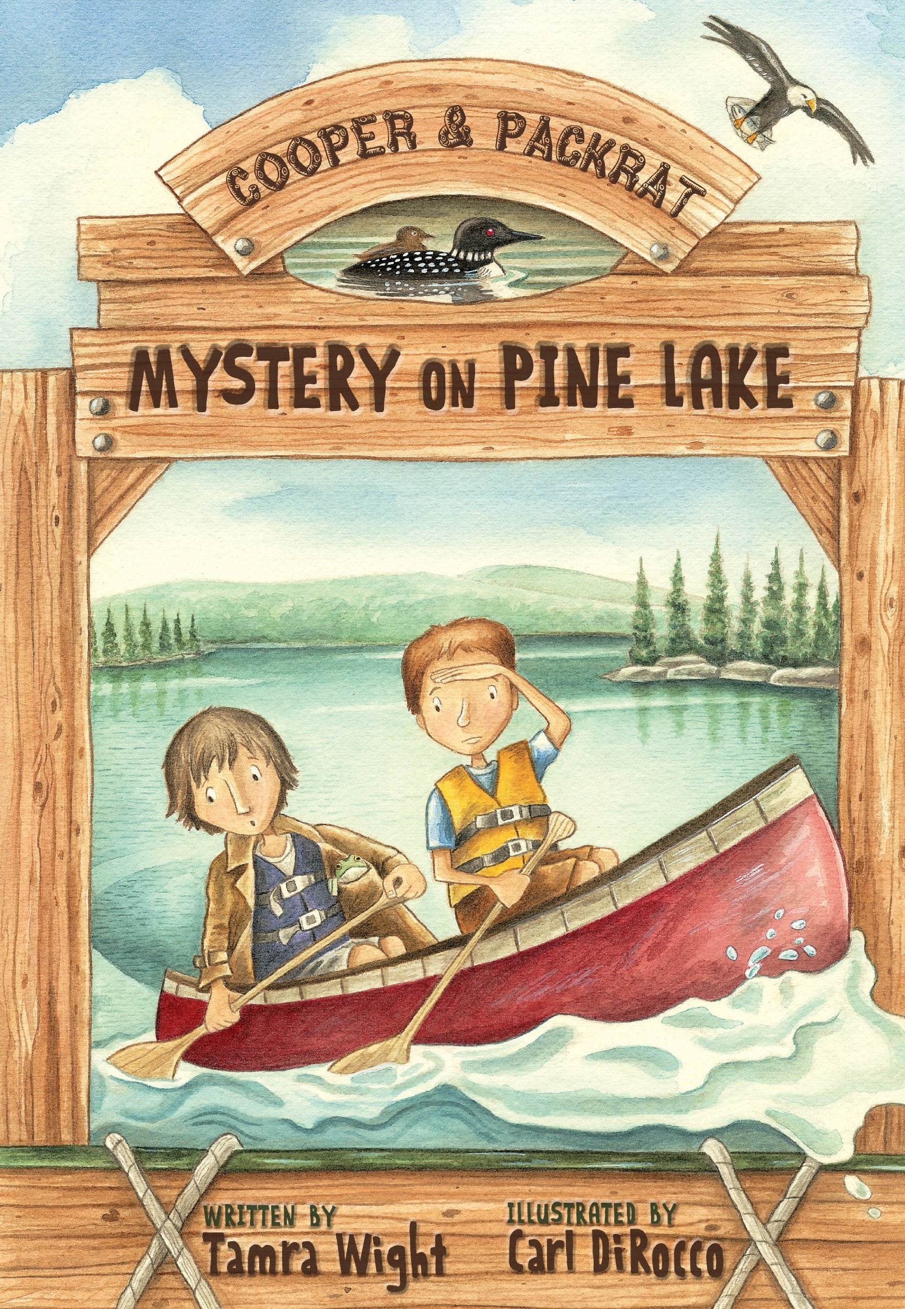 Mystery on Pine Lake: Cooper and Packrat (Cooper and Packrat, 1) used book depot