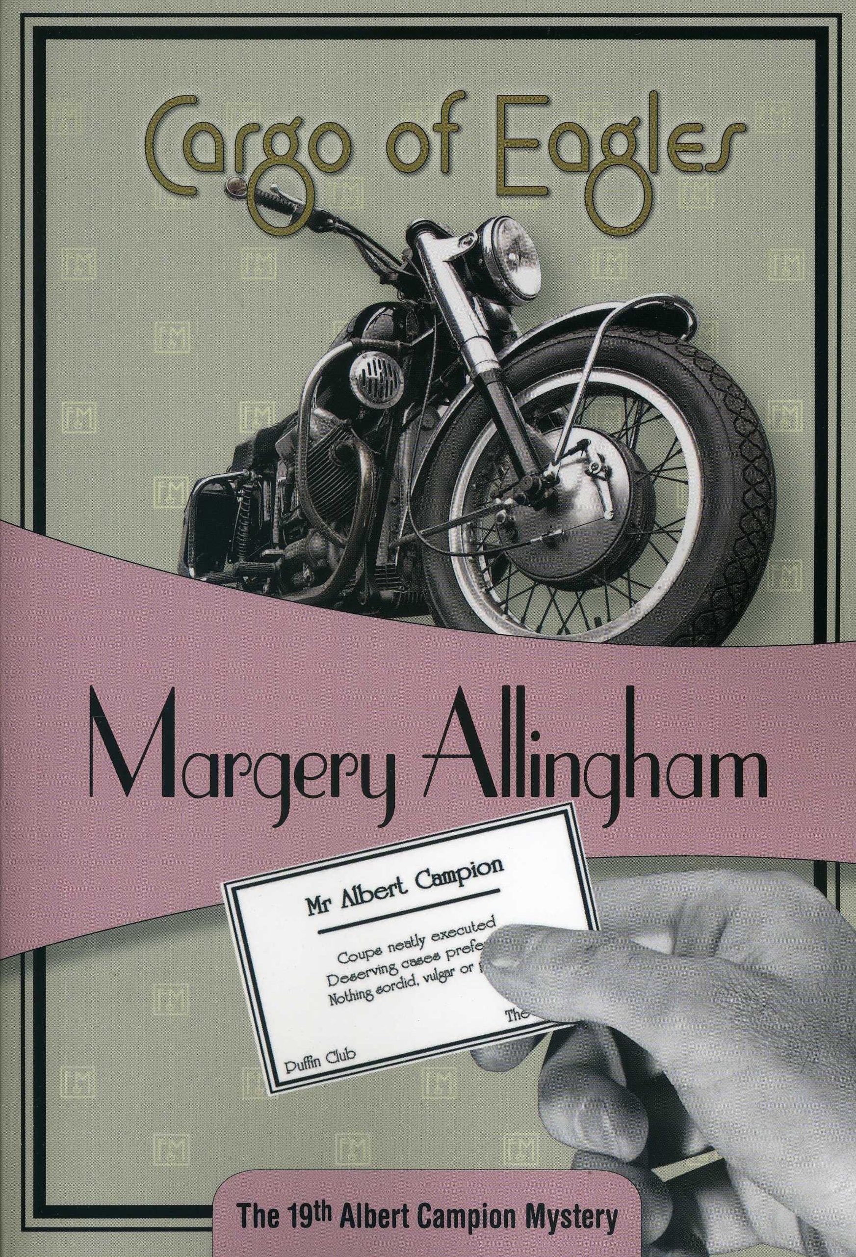 Cargo of Eagles: Albert Campion #19 (Volume 19) used book depot