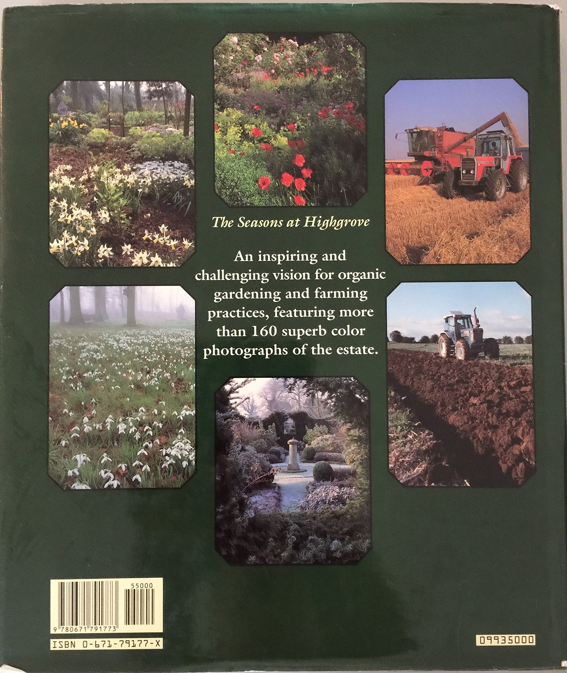 Highgrove: An Experiment in Organic Gardening and Farming used book depot