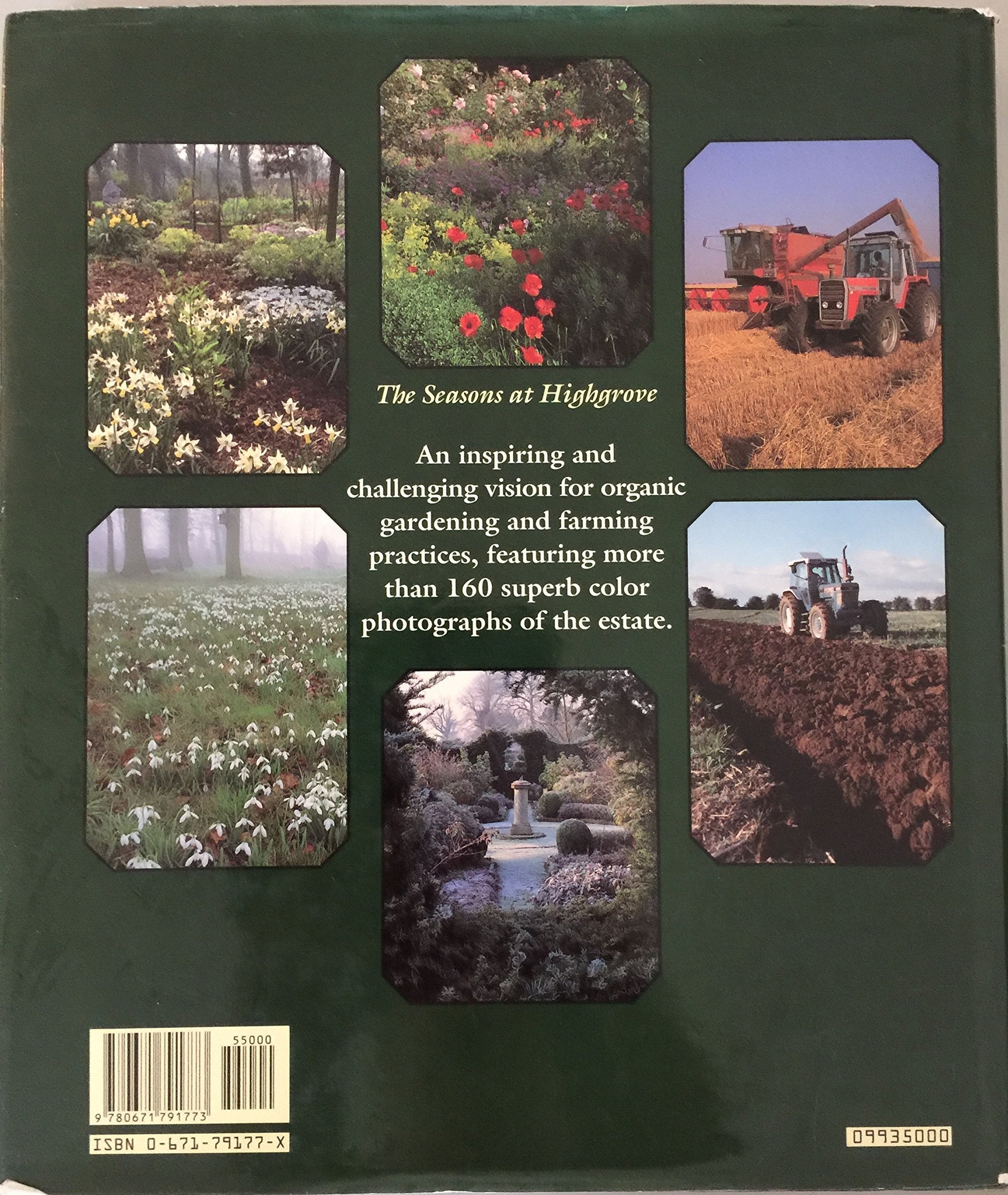 Highgrove: An Experiment in Organic Gardening and Farming used book depot