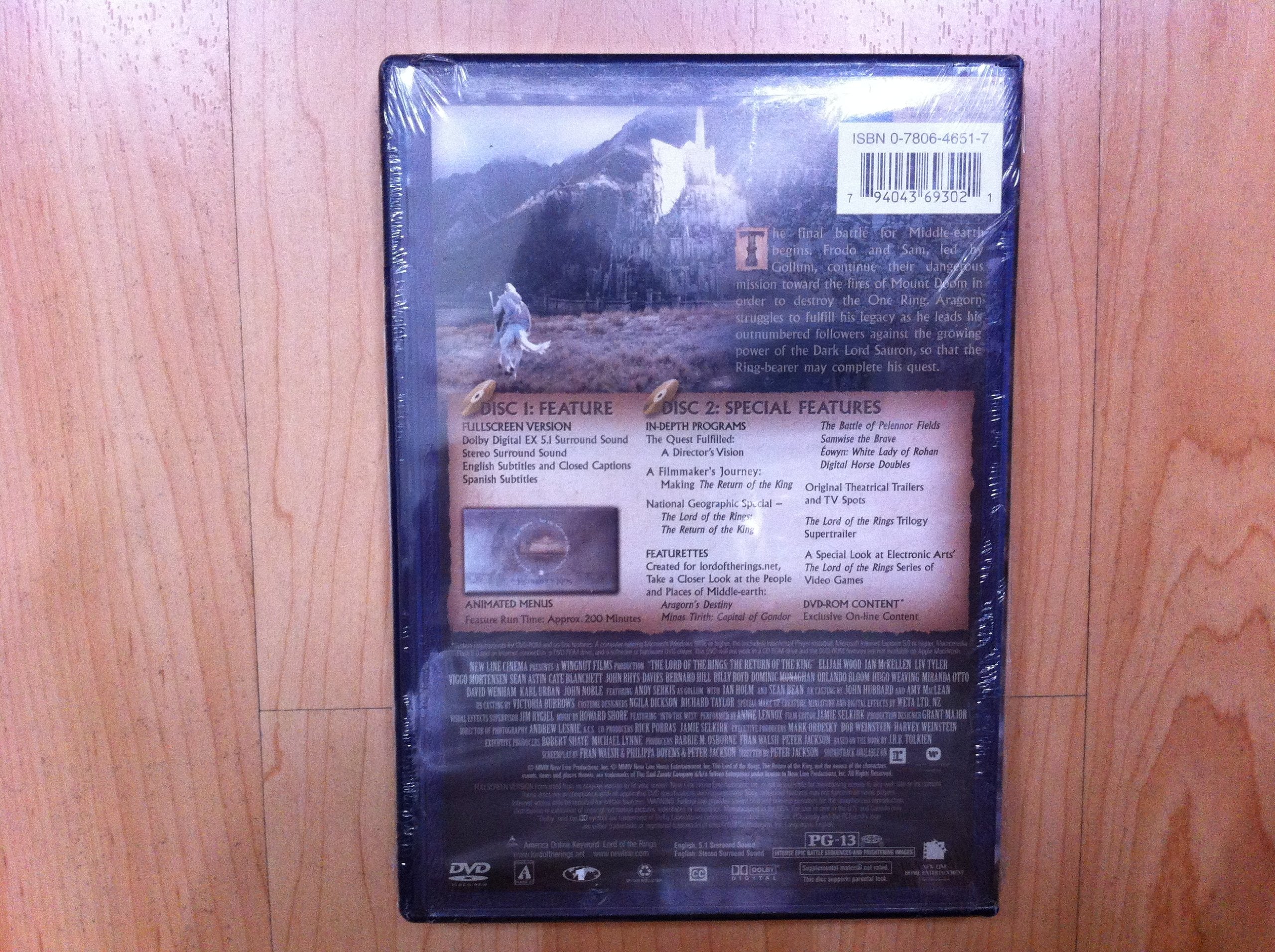 The Lord of the Rings: The Return of the King (Full-Screen Edition)